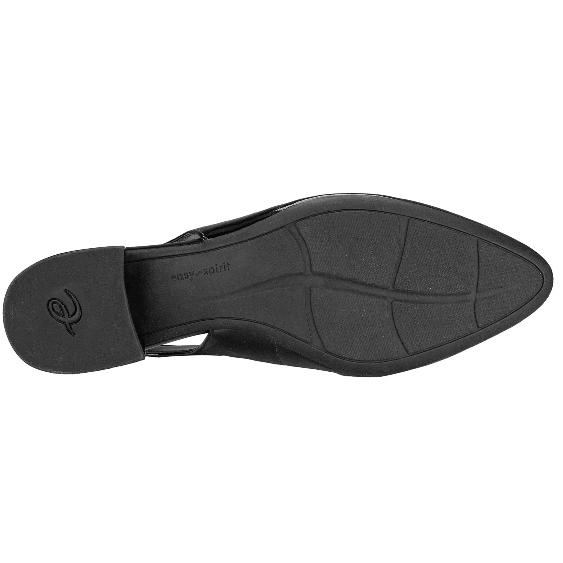 Low Heels|eFlex>Easy Spirit Cassius Slingback Pumps Black Patent