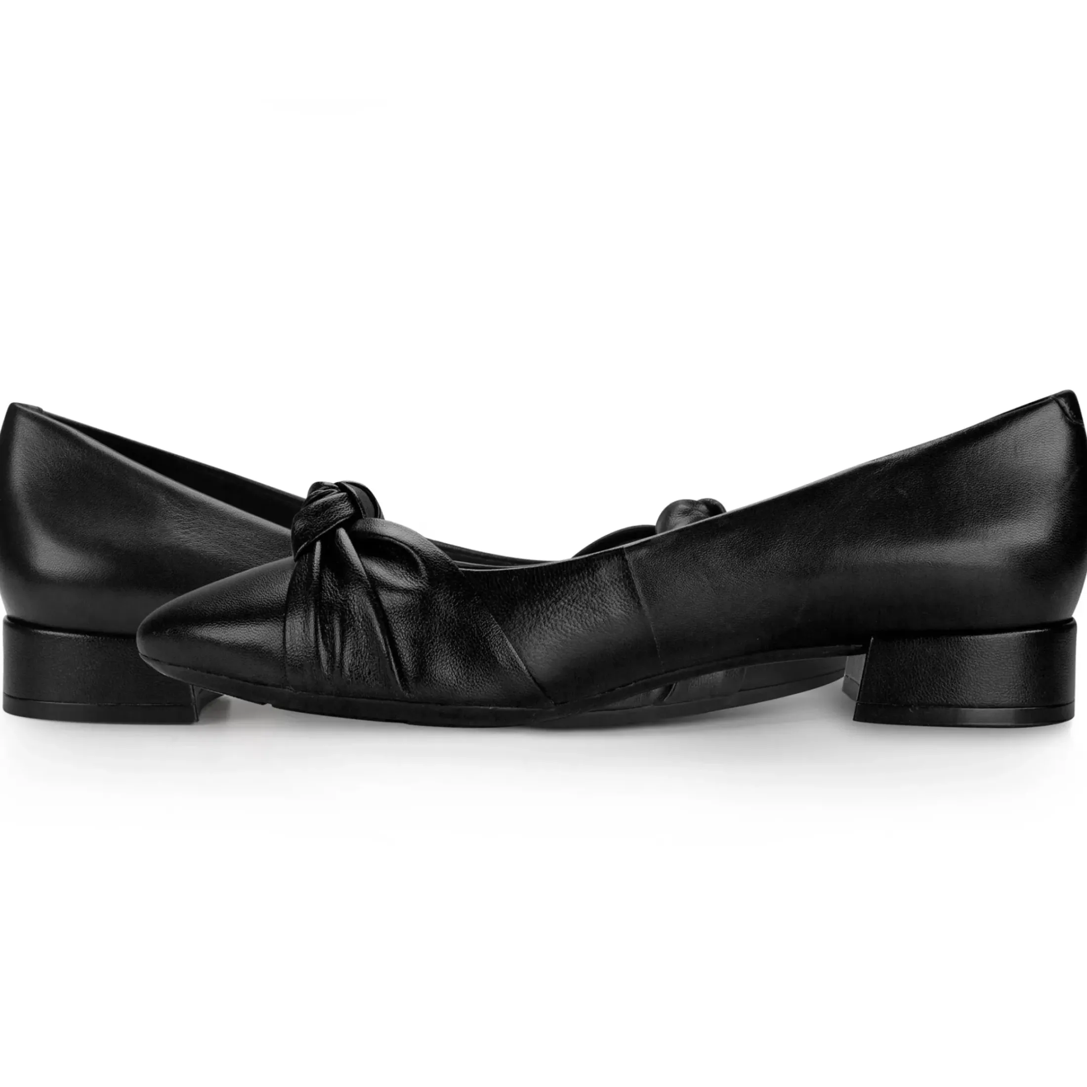 Low Heels|eFlex>Easy Spirit Caster Dress Shoes Black Leather