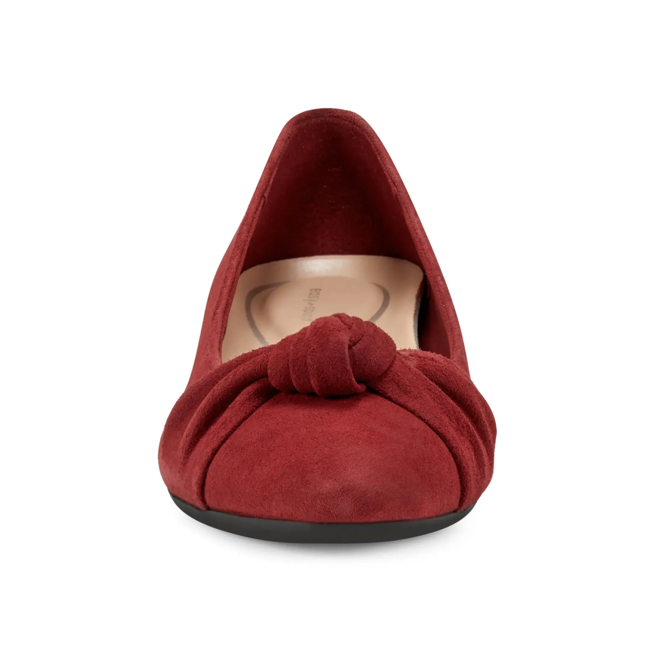Low Heels|eFlex>Easy Spirit Caster Dress Shoes Red Suede