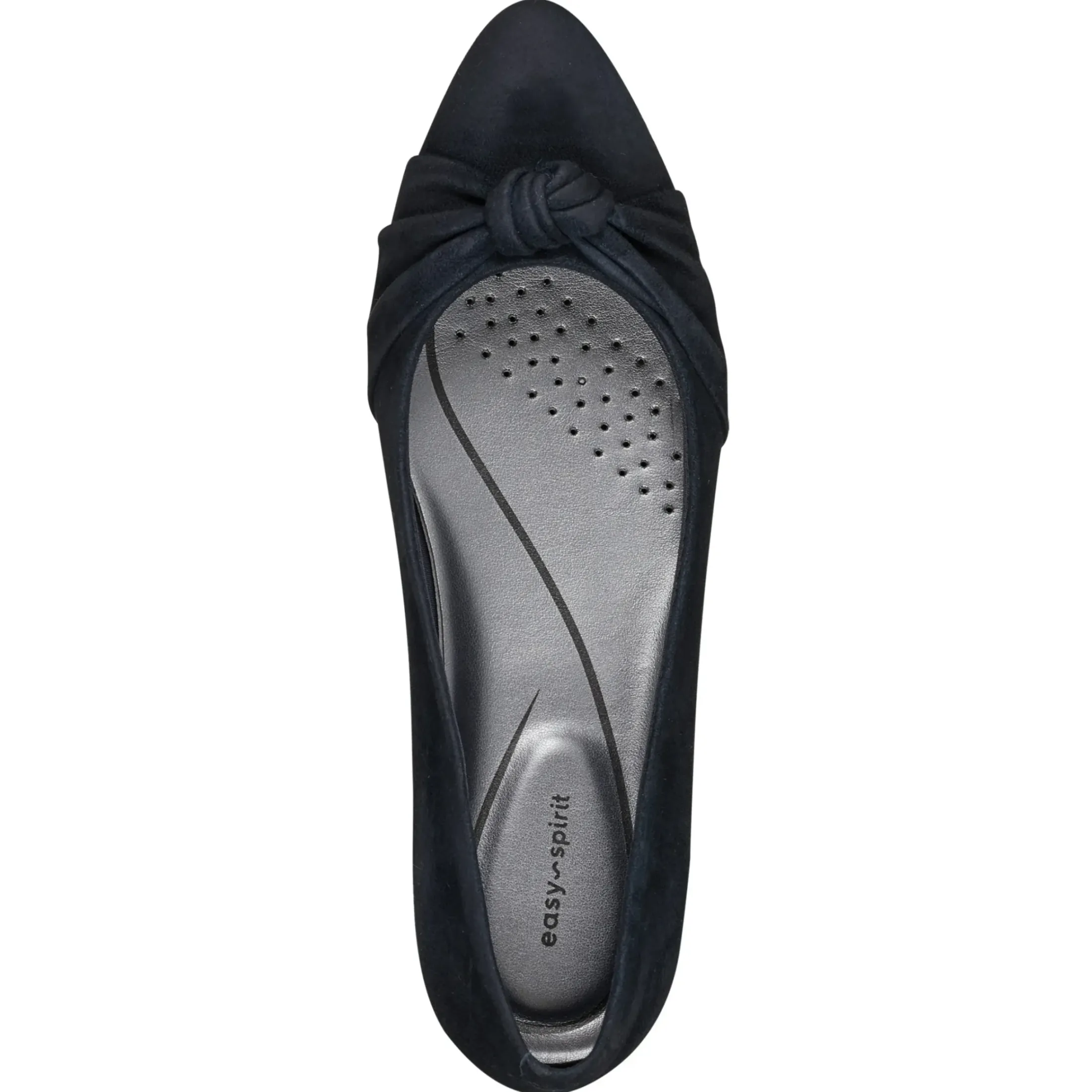 eFlex|eFlex>Easy Spirit Caster Dress Shoes Navy Suede