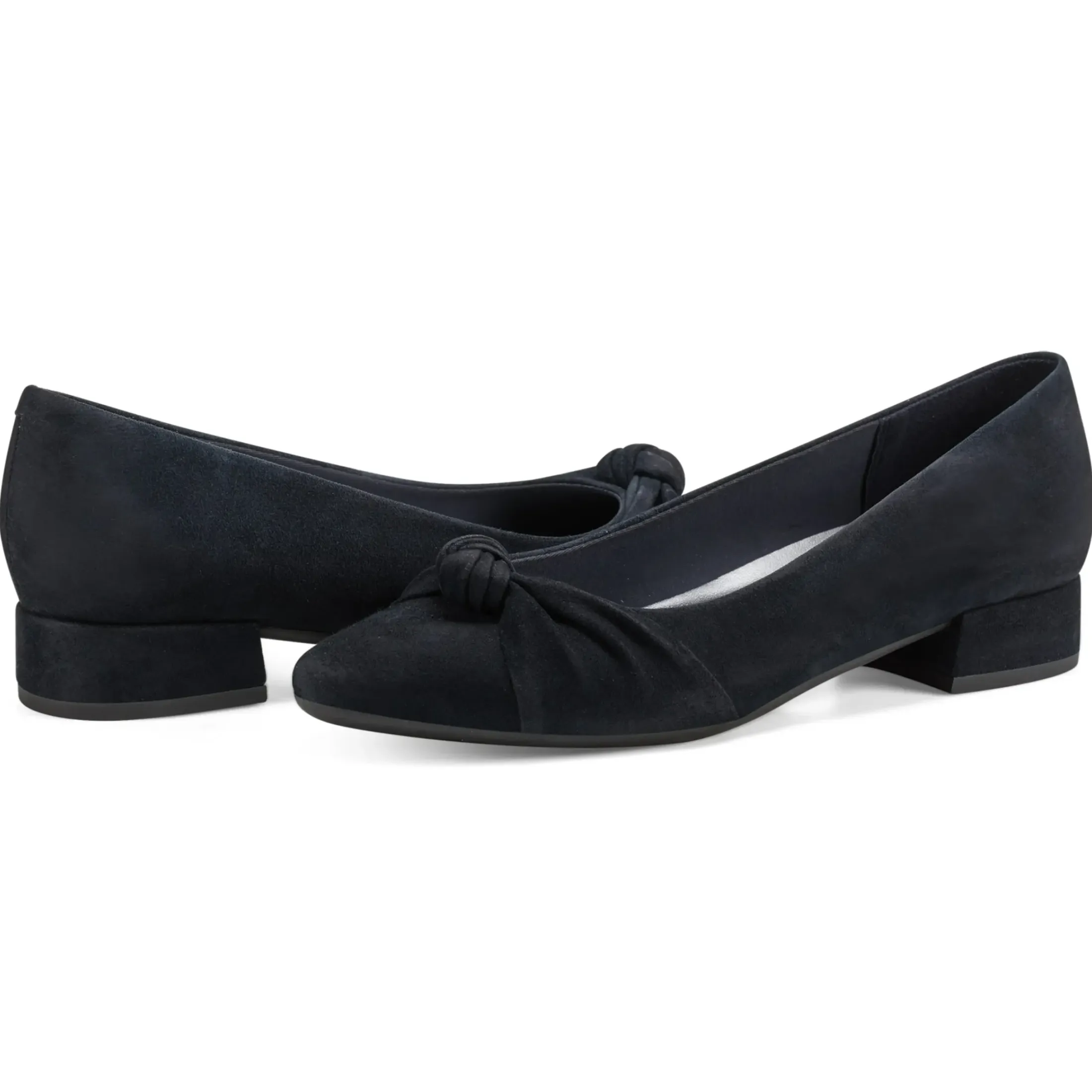 eFlex|eFlex>Easy Spirit Caster Dress Shoes Navy Suede