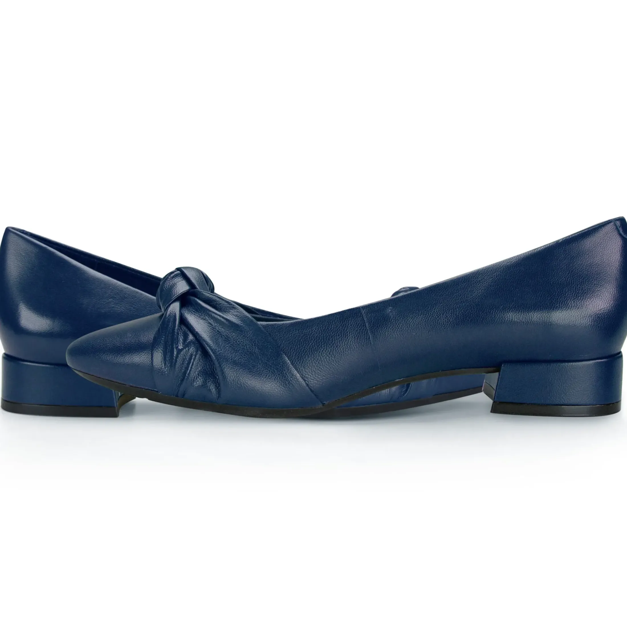 Low Heels|eFlex>Easy Spirit Caster Dress Shoes Navy Blue Leather