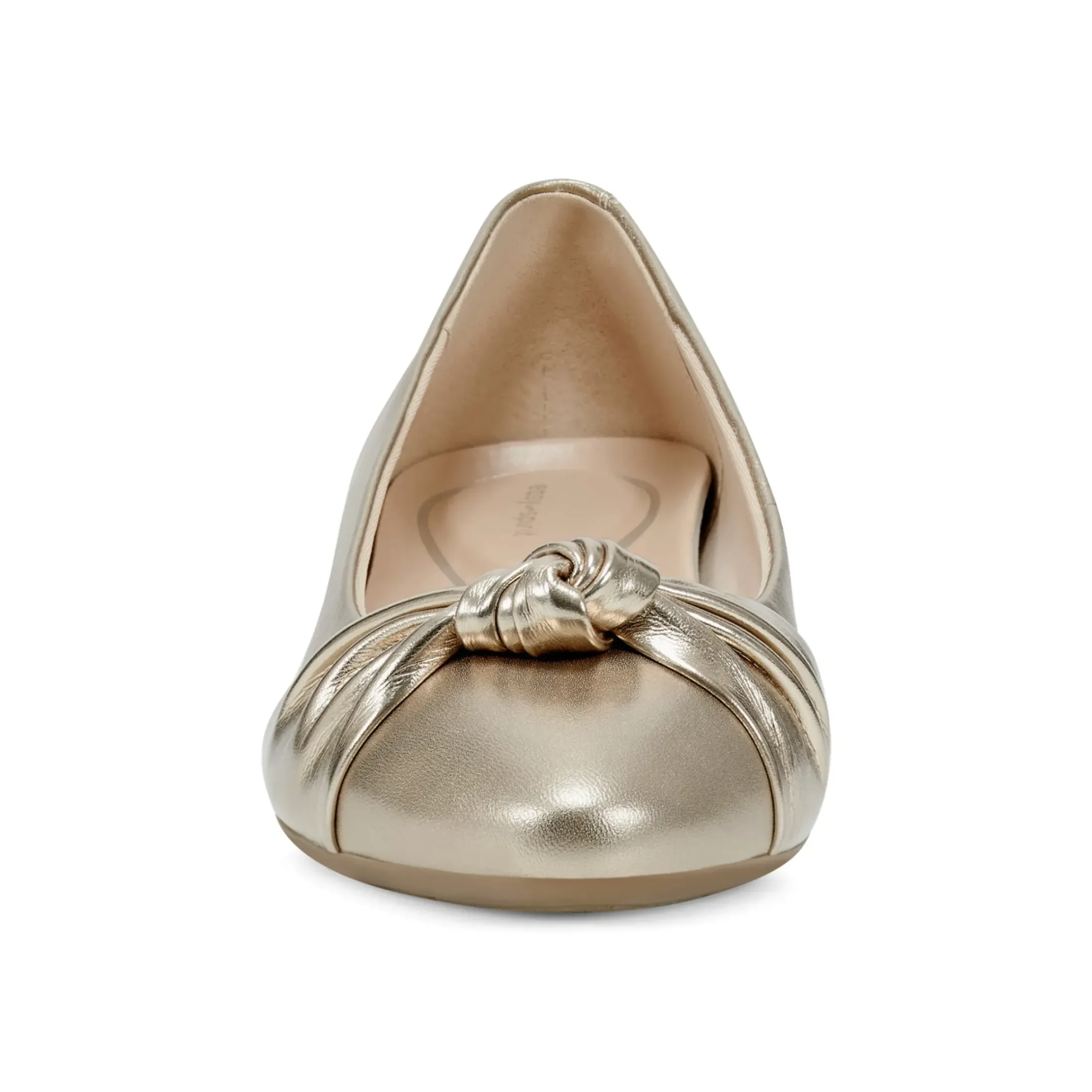 Low Heels|eFlex>Easy Spirit Caster Dress Shoes Gold Leather