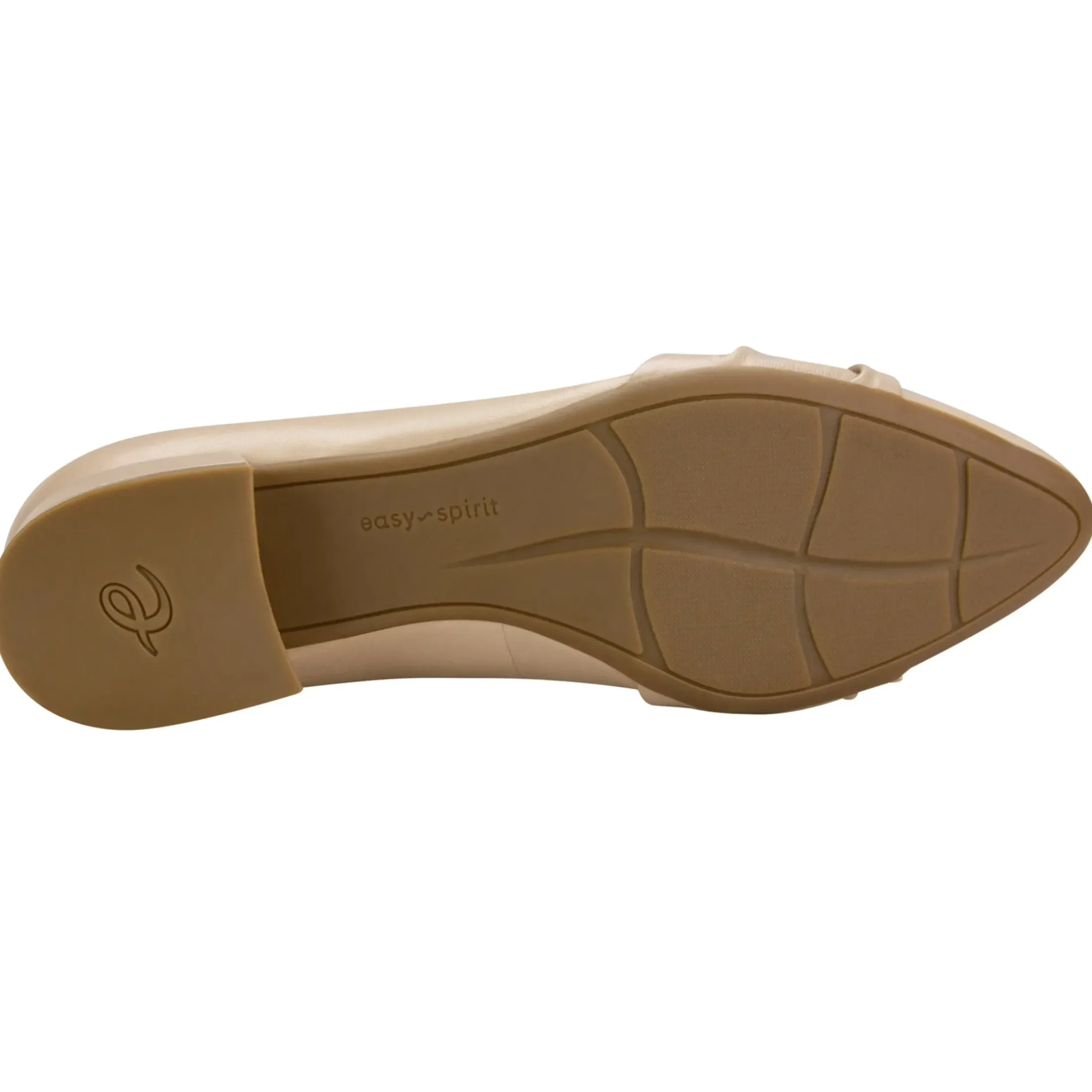 Low Heels|eFlex>Easy Spirit Caster Dress Shoes Light Natural Leather