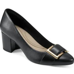 eFlex|eFlex>Easy Spirit Cheryl Dress Pumps Black Leather