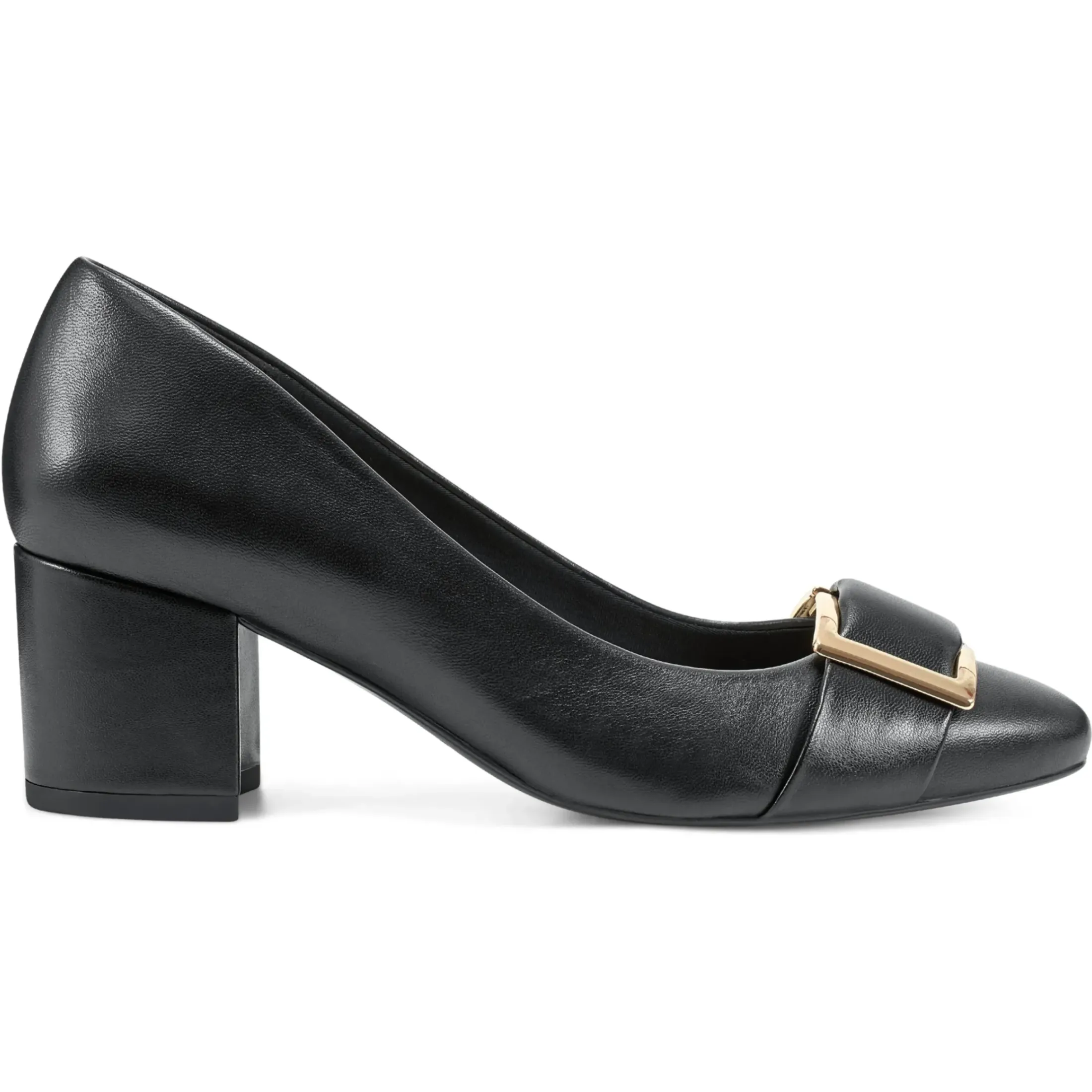 eFlex|eFlex>Easy Spirit Cheryl Dress Pumps Black Leather