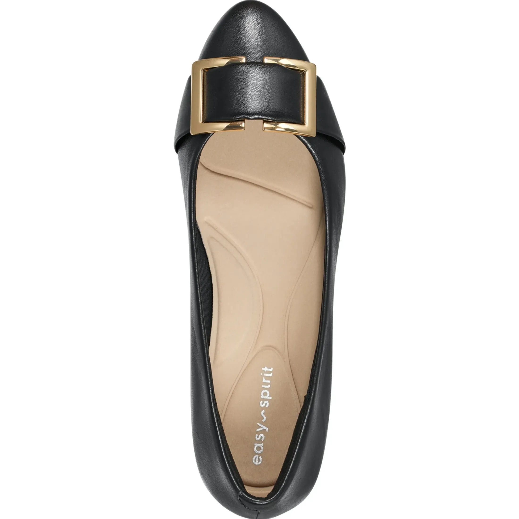 eFlex|eFlex>Easy Spirit Cheryl Dress Pumps Black Leather