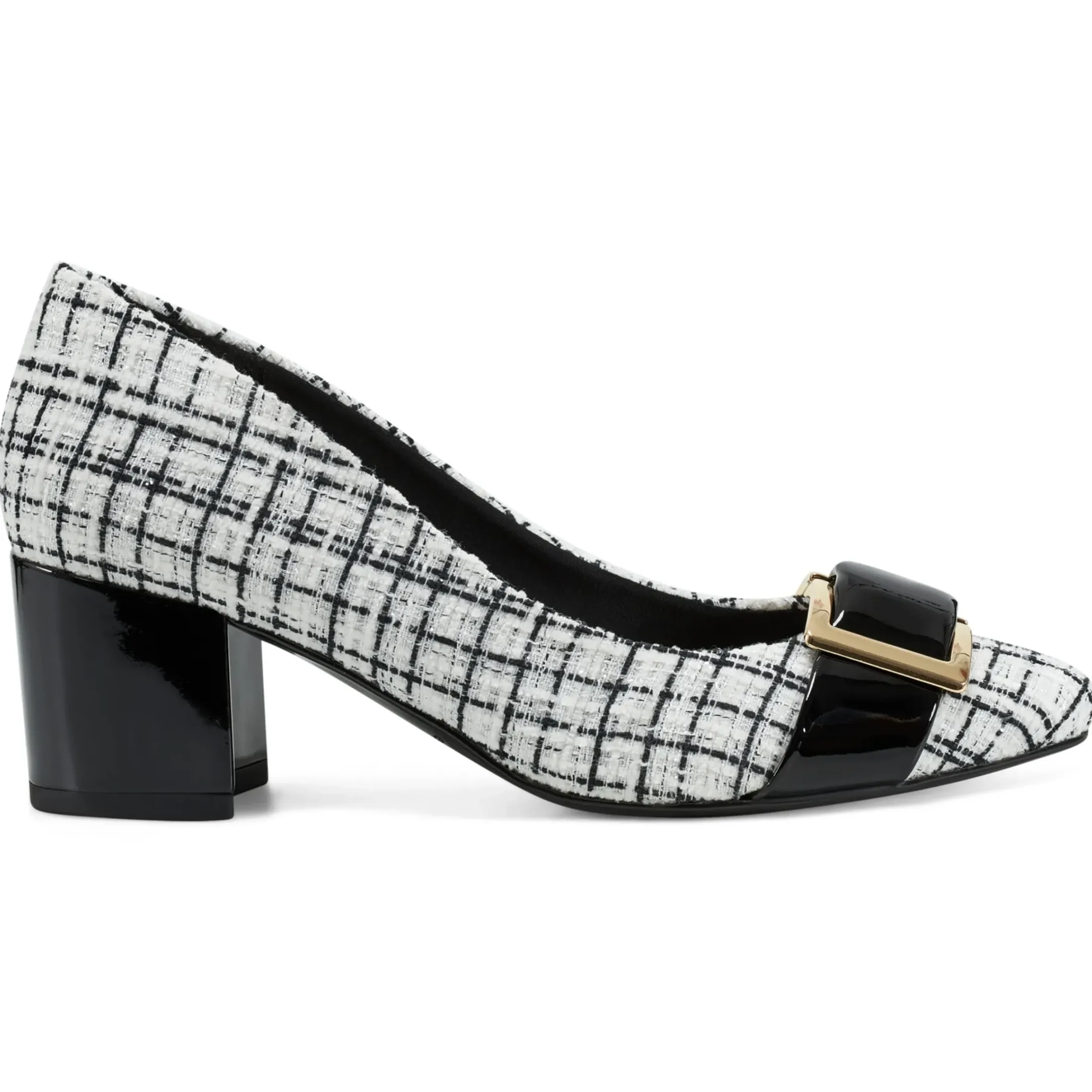 Mid Heels|eFlex>Easy Spirit Cheryl Dress Pumps Ivory Leather