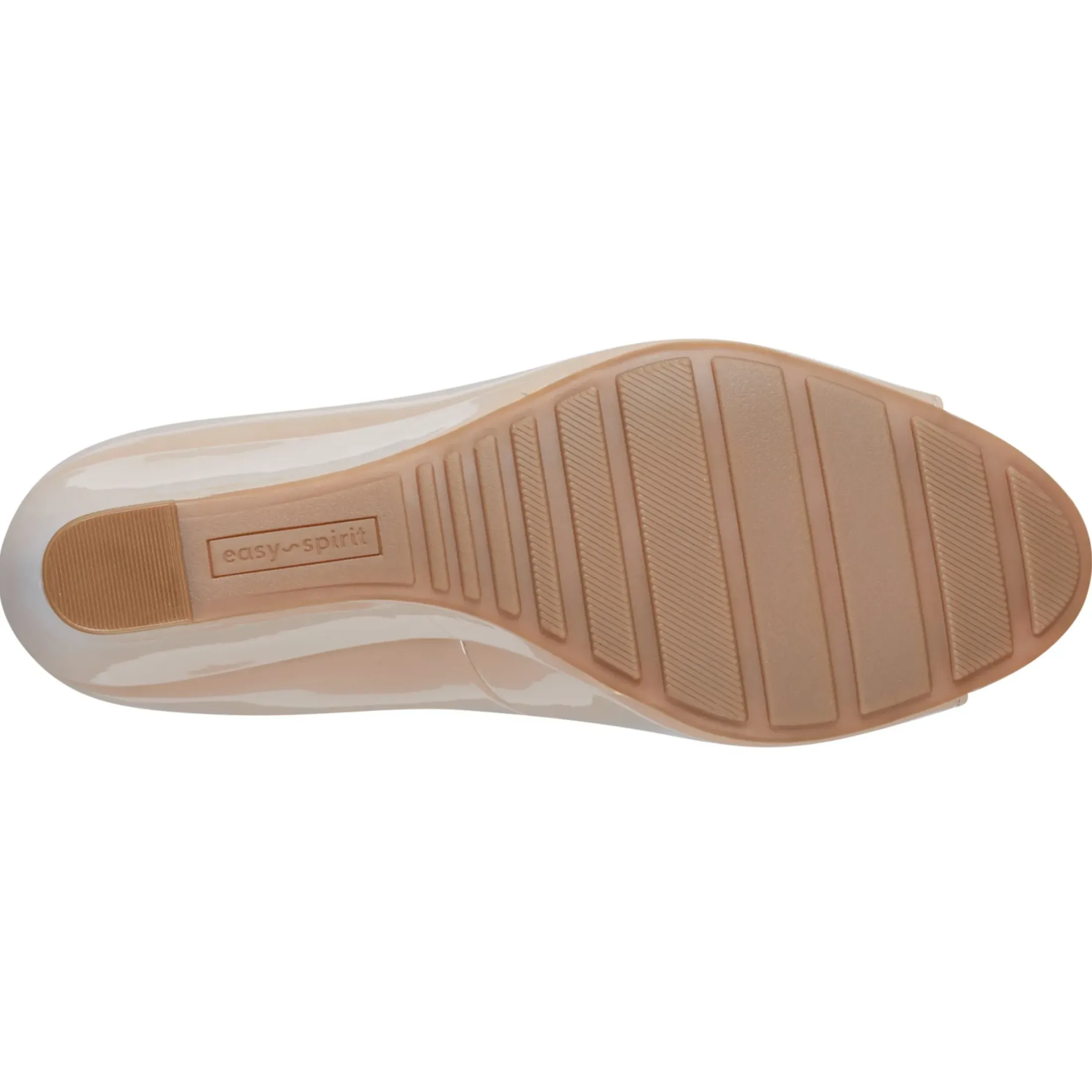 Wedges|Wedges>Easy Spirit Coleen Peep Toe Wedges Natural
