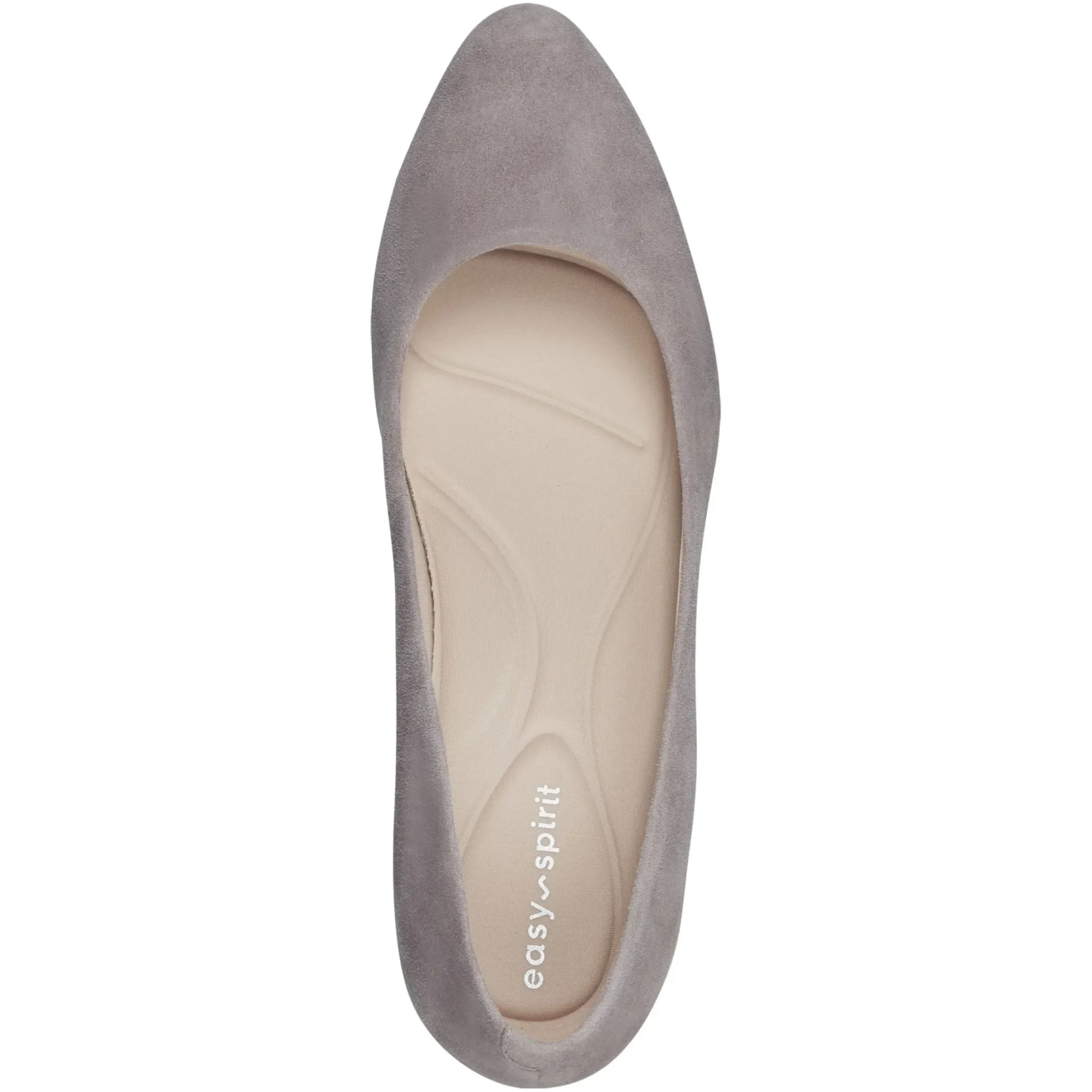 Cosma Pumps|Mid Heels>Easy Spirit Cosma Pumps Taupe Suede