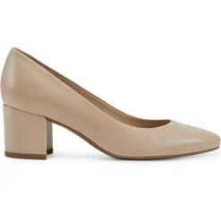 Cosma Pumps|Mid Heels>Easy Spirit Cosma Pumps Light Natural Leather