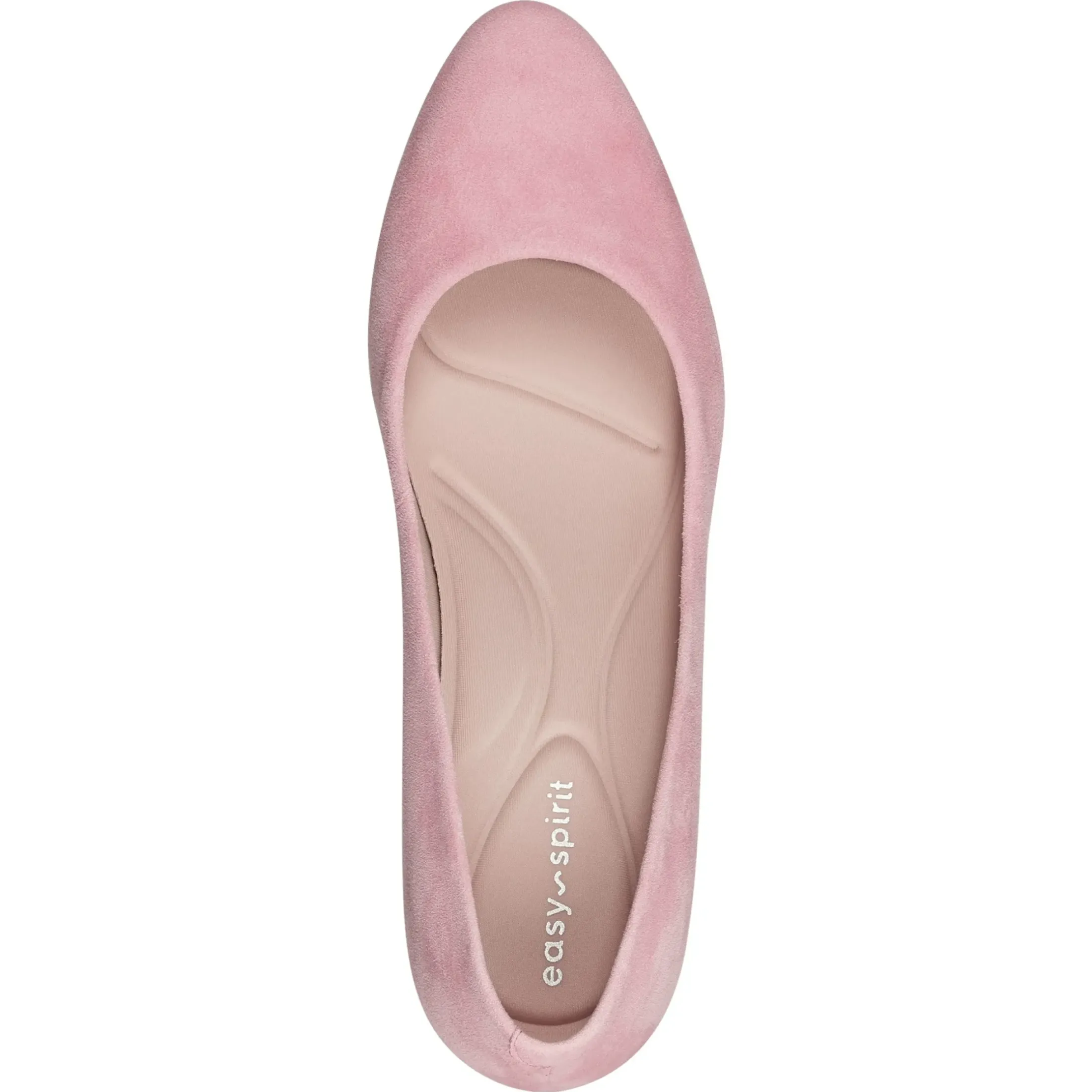 Cosma Pumps|Mid Heels>Easy Spirit Cosma Pumps Light Pink Suede