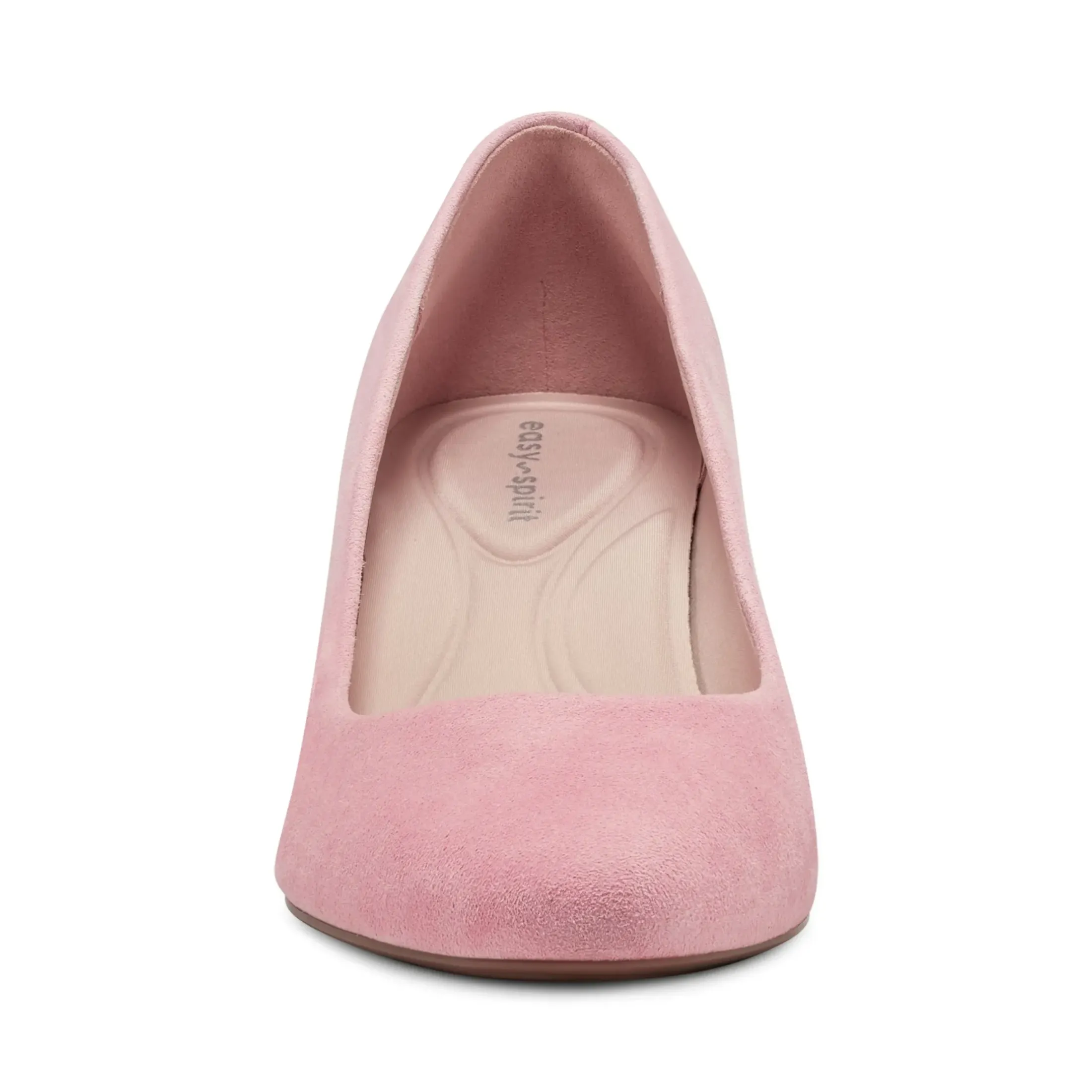 Cosma Pumps|Mid Heels>Easy Spirit Cosma Pumps Light Pink Suede