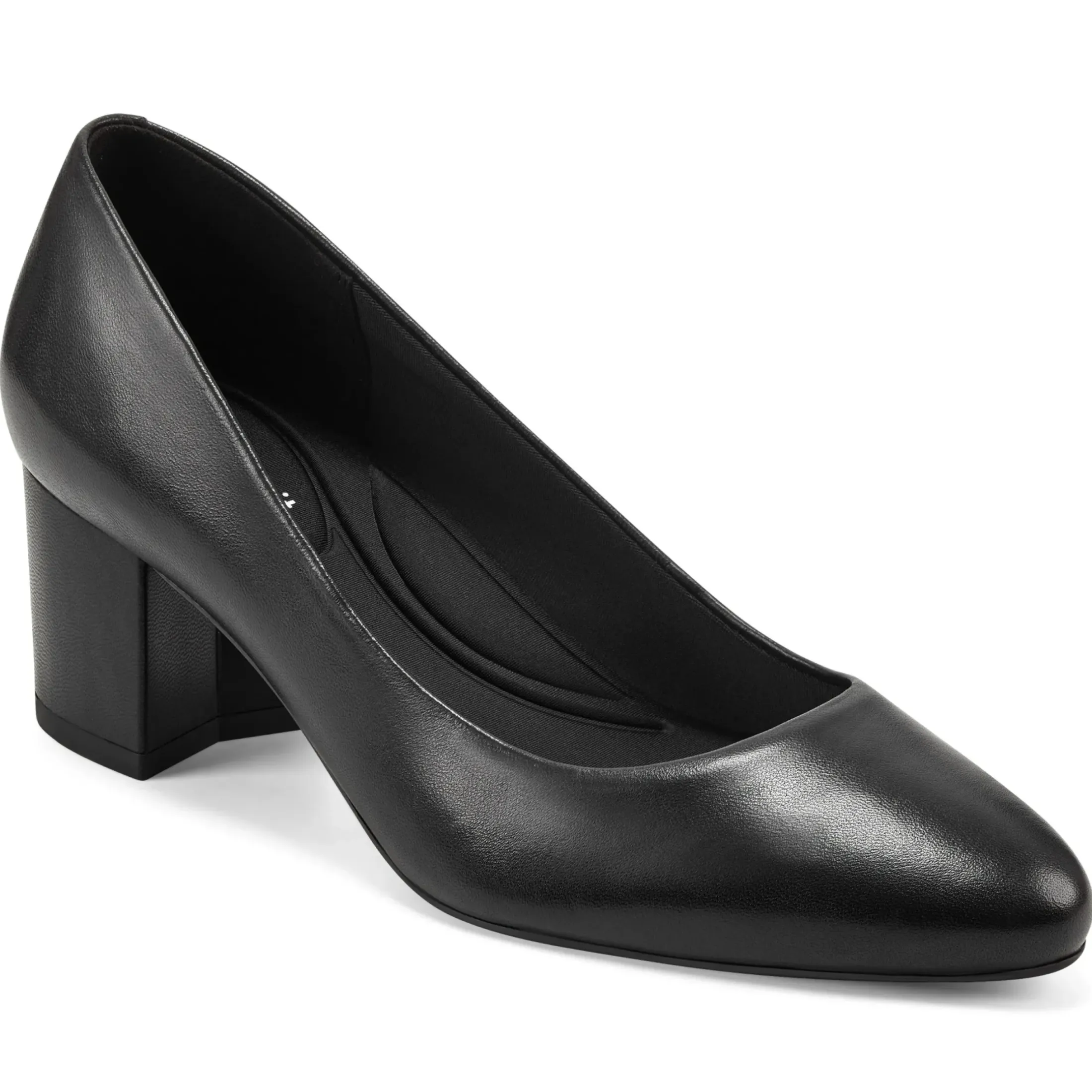 Cosma Pumps|Mid Heels>Easy Spirit Cosma Pumps Black Leather