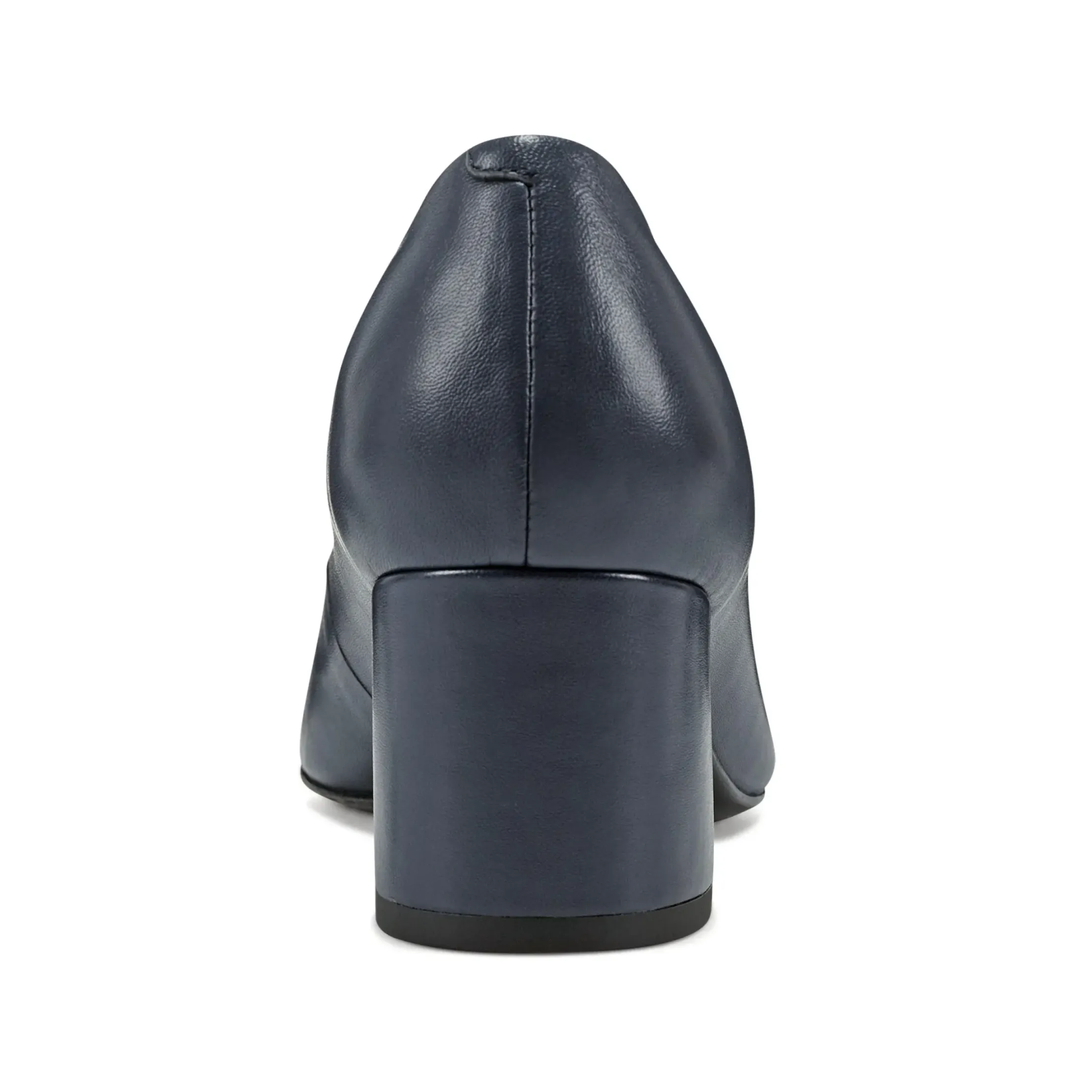 Cosma Pumps|Mid Heels>Easy Spirit Cosma Pumps Navy Leather