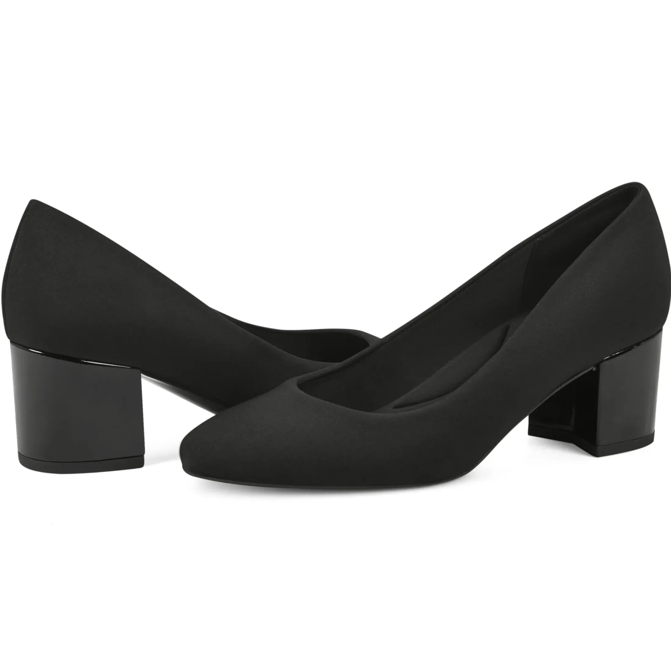 eFlex|eFlex>Easy Spirit Cosma Pumps Black Fabric