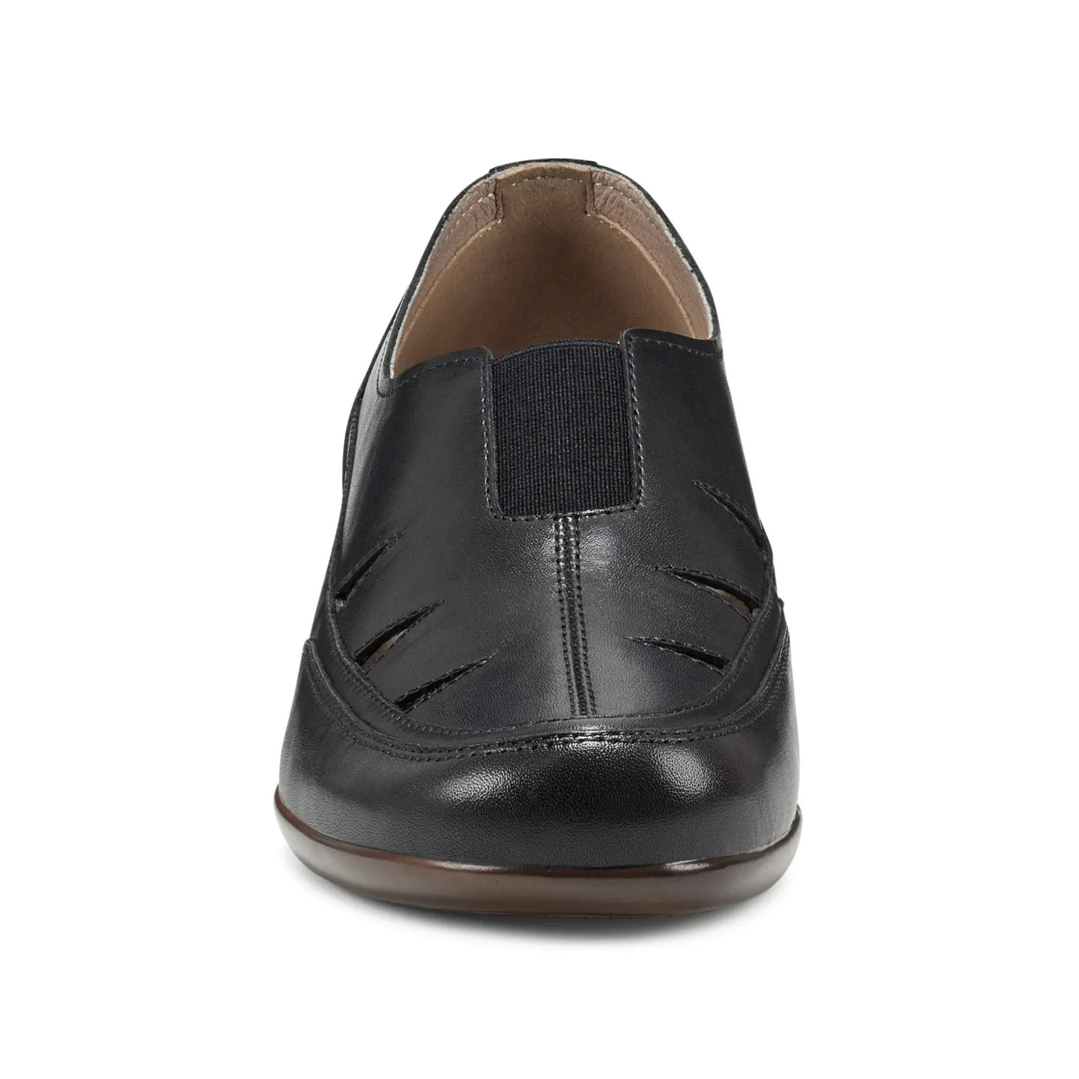 Mules|Mules>Easy Spirit Daisie Casual Slip On Shoes Black Leather