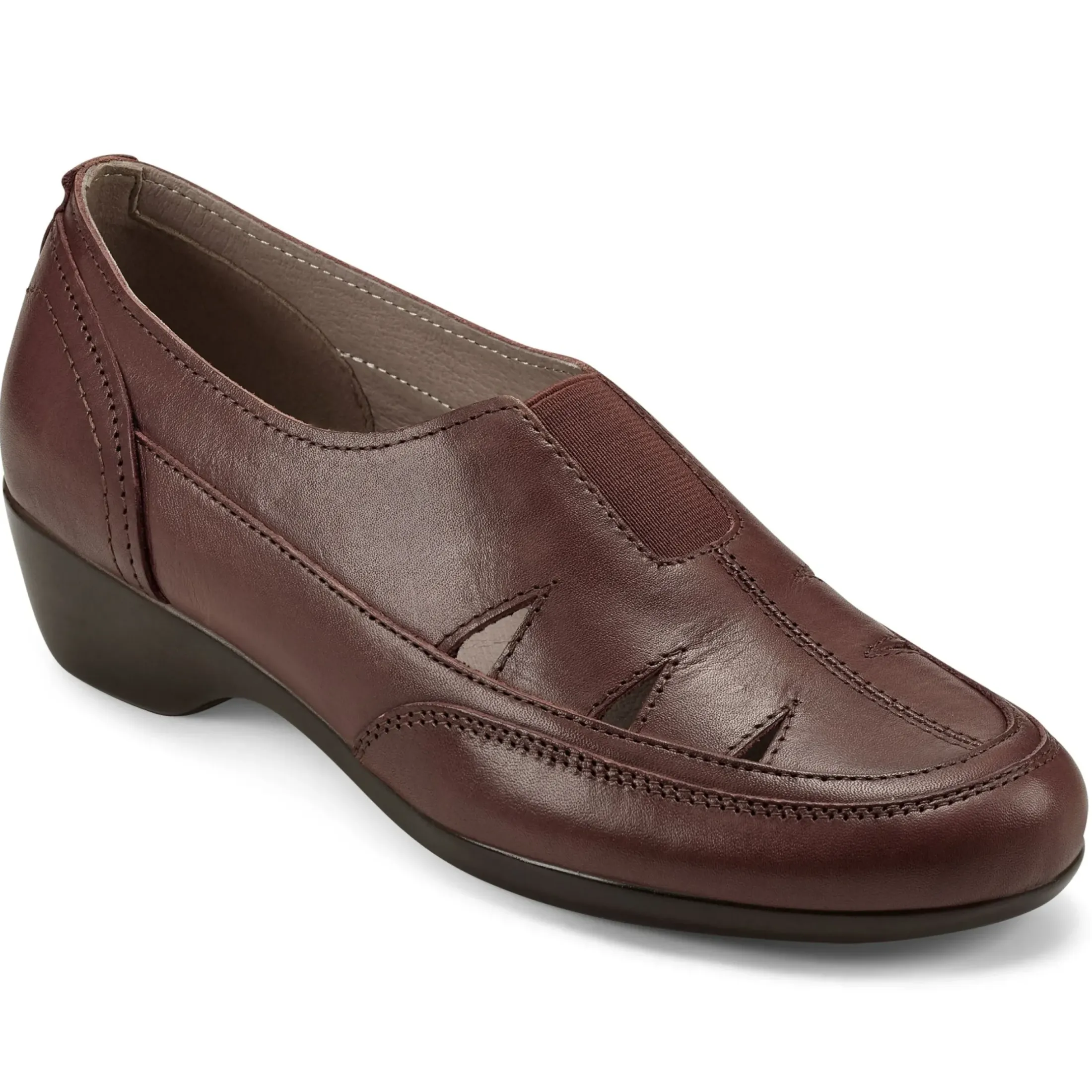 Mules|Mules>Easy Spirit Daisie Casual Slip On Shoes Tan Leather