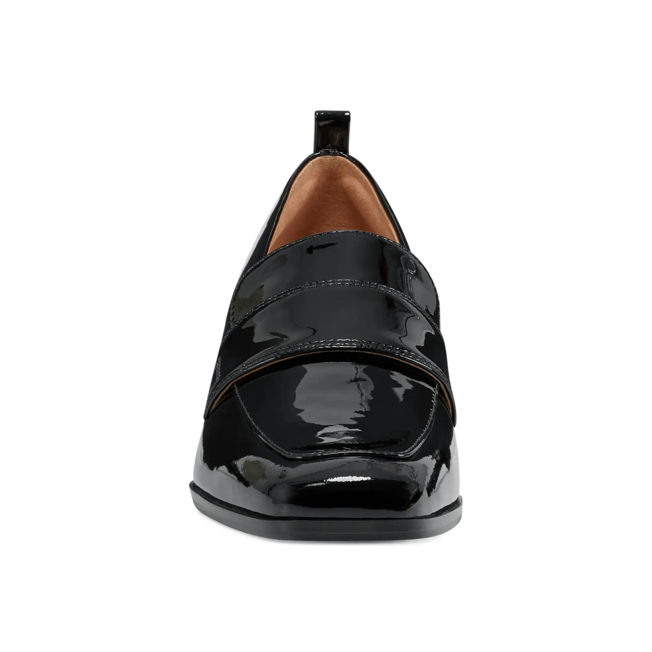 eFlex|eFlex>Easy Spirit Darlene Dress Loafers Black Patent Leather