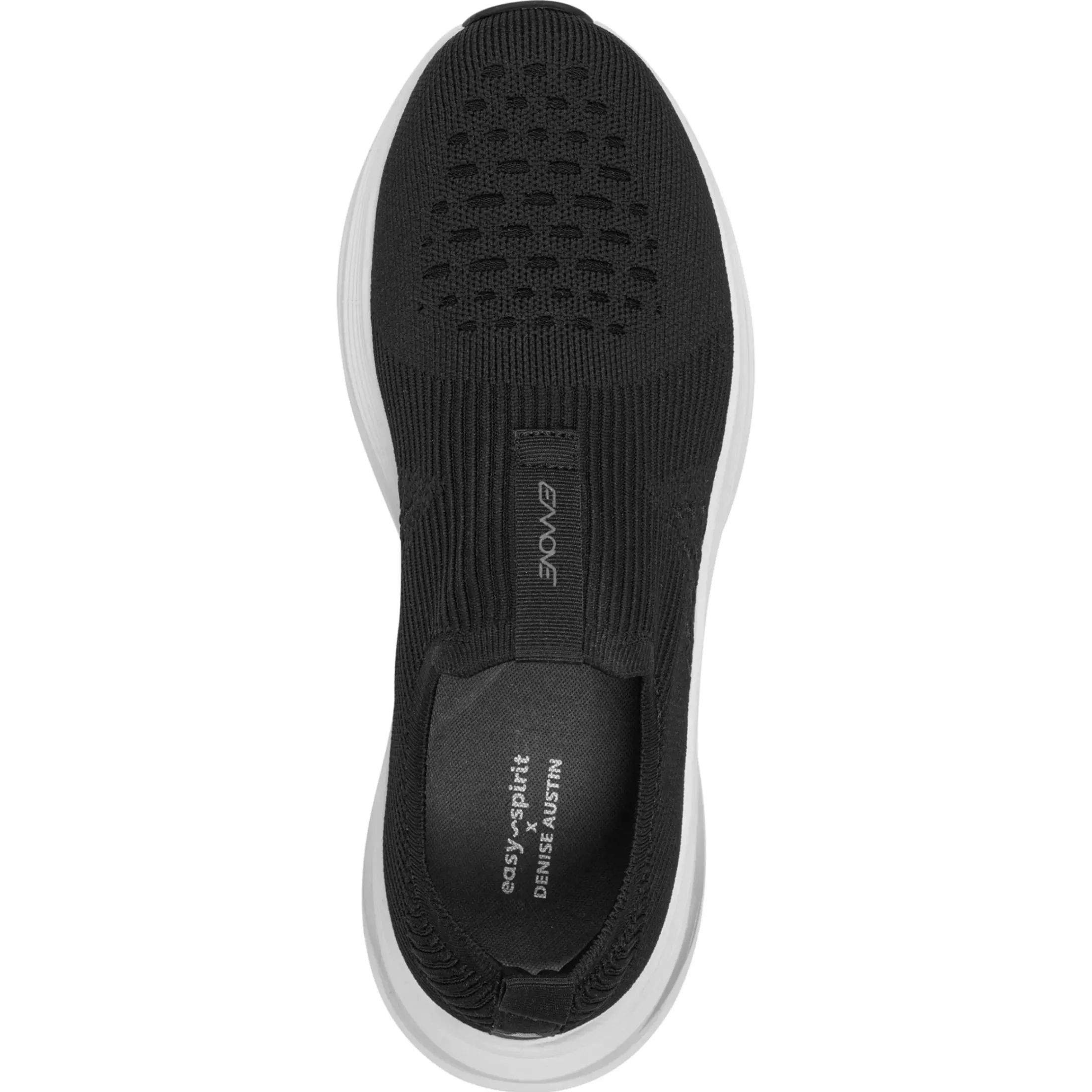 eMove|Slip Ons>Easy Spirit Denise Austin EasyWalk EMOVE Walking Shoe Black