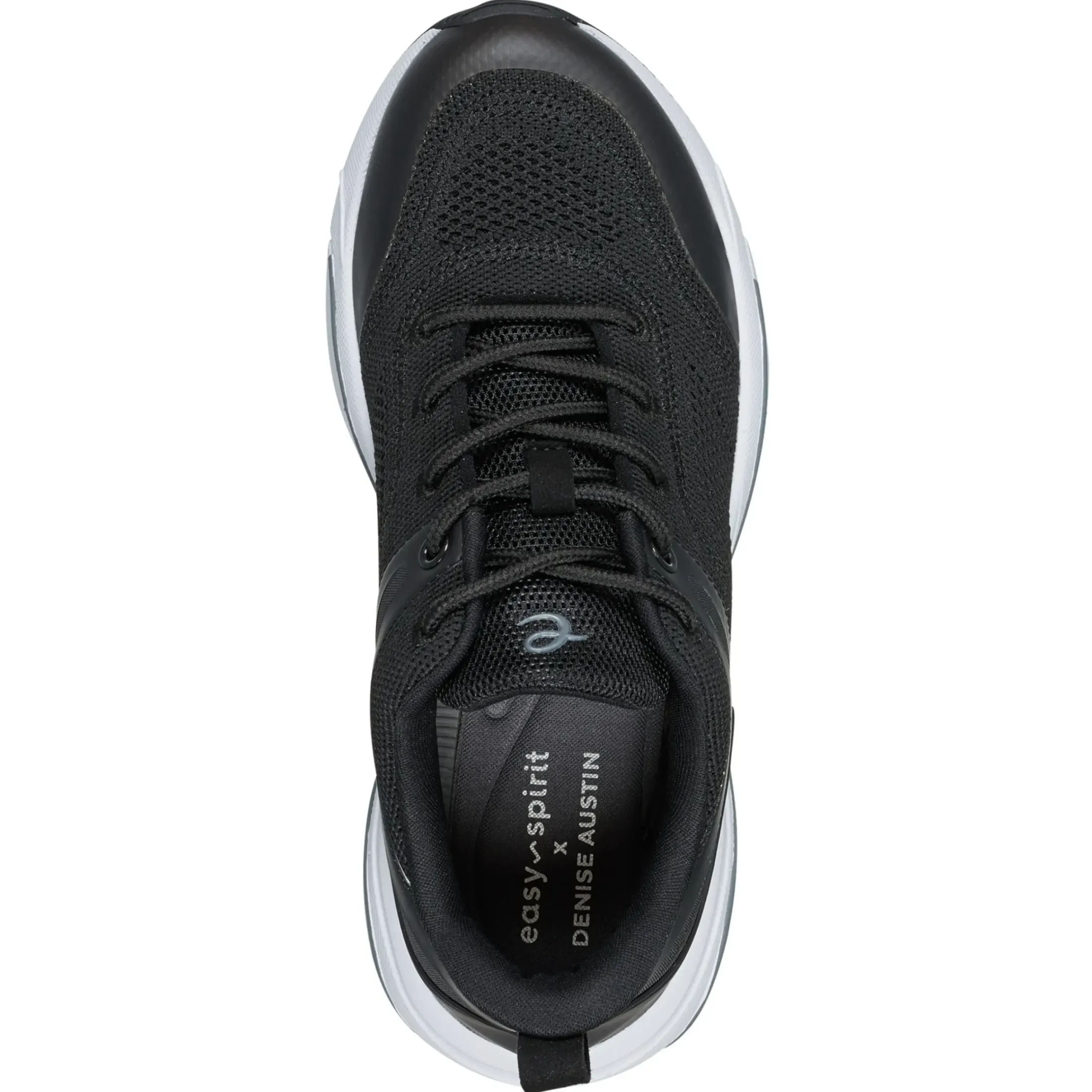 Sneakers|Sneakers>Easy Spirit Denise Austin Jani Walking Shoes Black