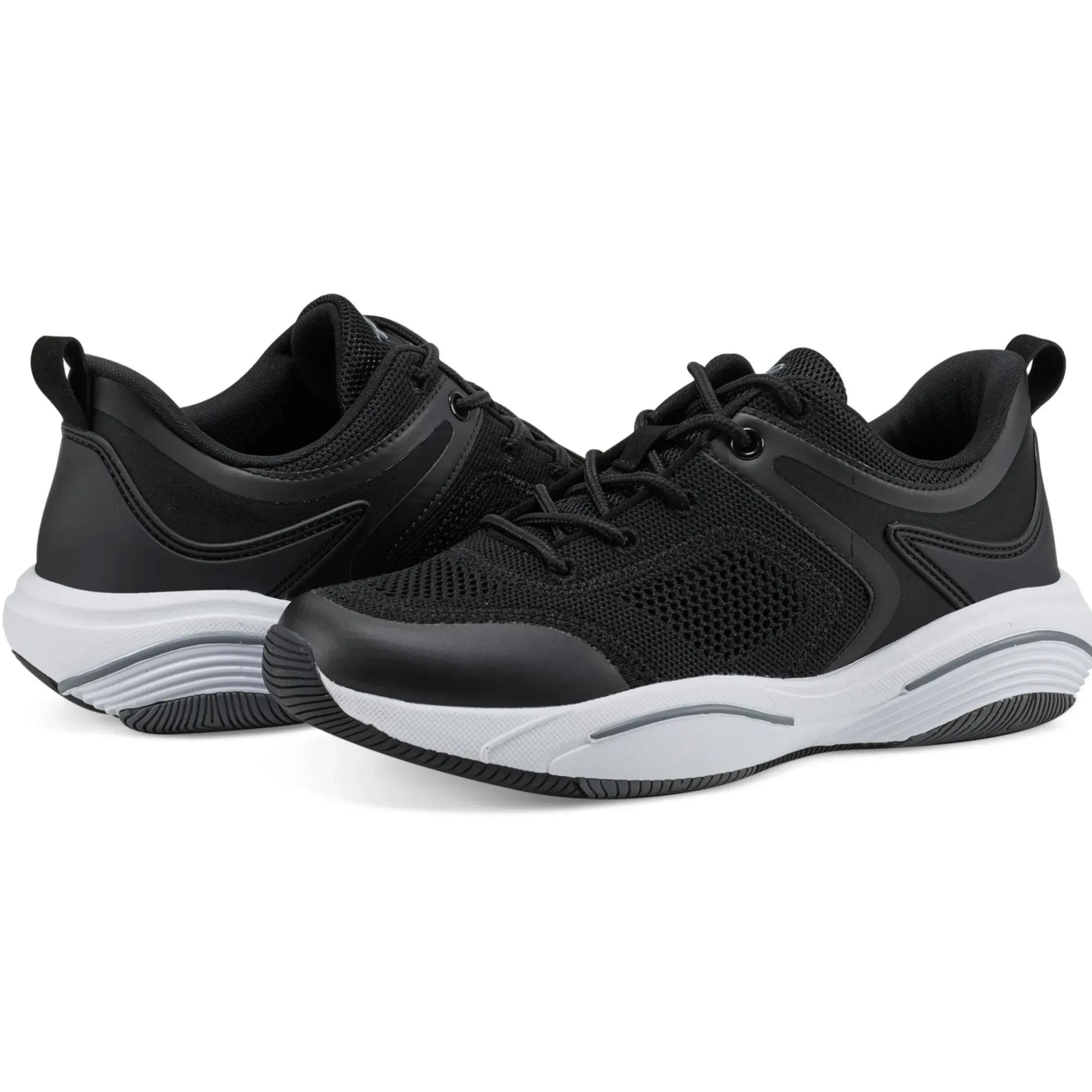 Sneakers|Sneakers>Easy Spirit Denise Austin Jani Walking Shoes Black