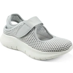 Slip Ons|Slip Ons>Easy Spirit Denise Austin Pheba Casual Mary Janes Grey Mesh