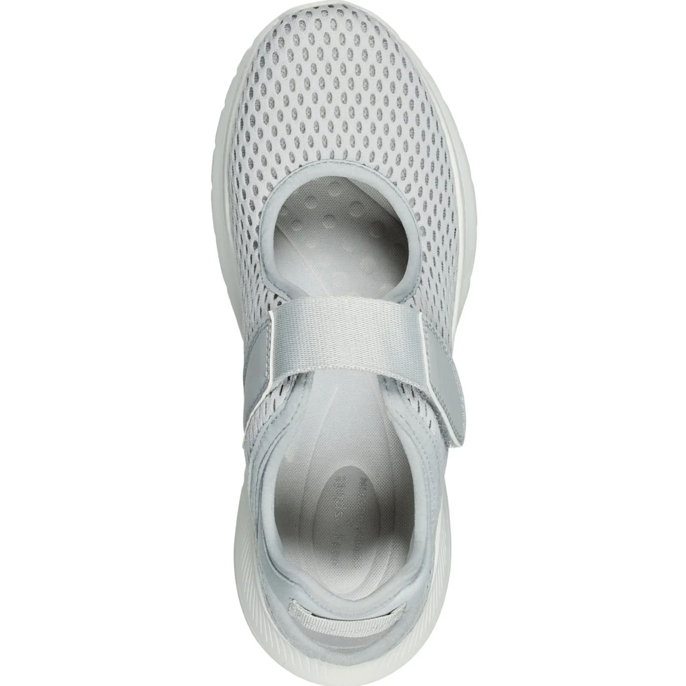 Slip Ons|Slip Ons>Easy Spirit Denise Austin Pheba Casual Mary Janes Grey Mesh
