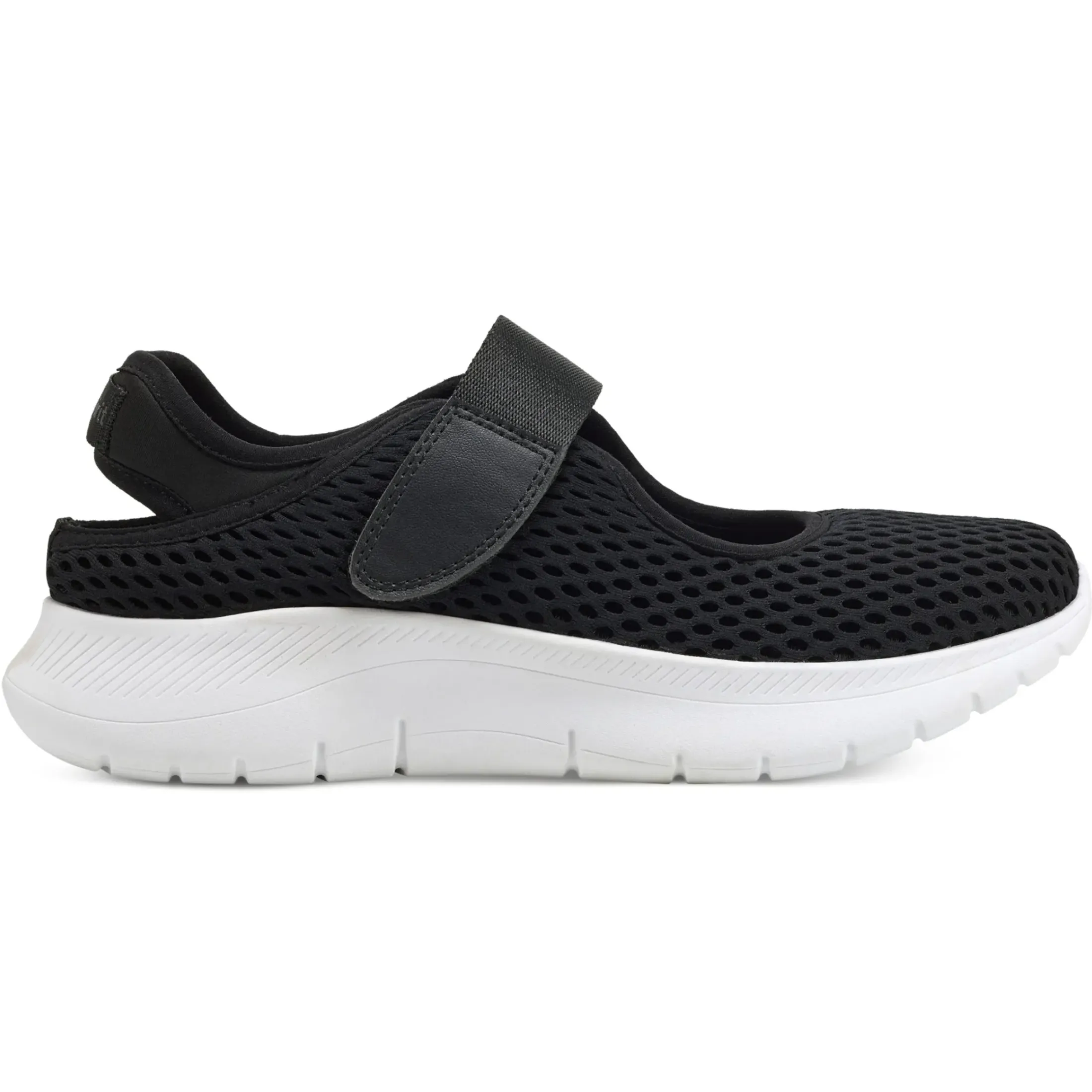 Slip Ons|Slip Ons>Easy Spirit Denise Austin Pheba Casual Mary Janes Black Mesh
