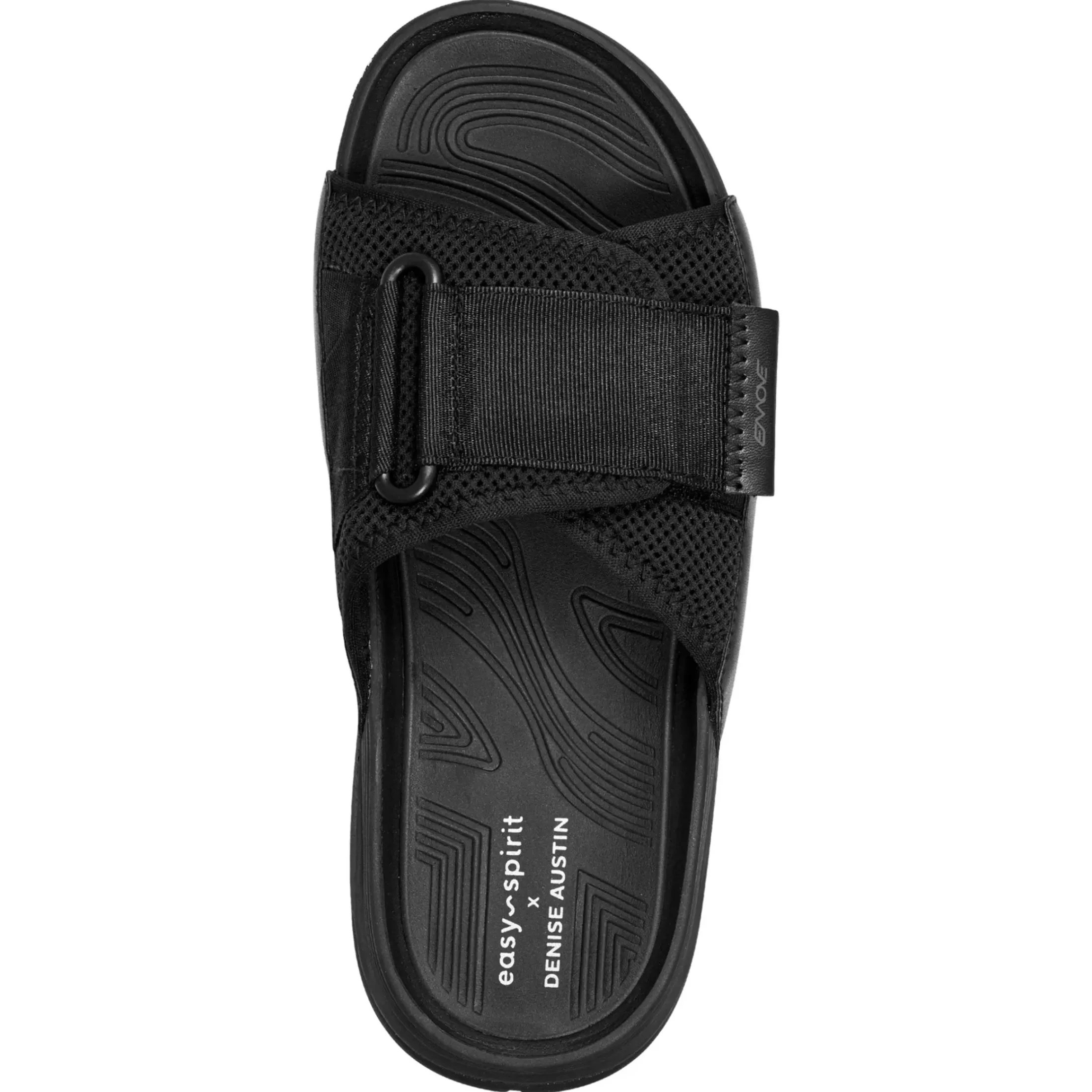 eMove|Sport>Easy Spirit Denise Austin Rejoov Slide Sandals Black