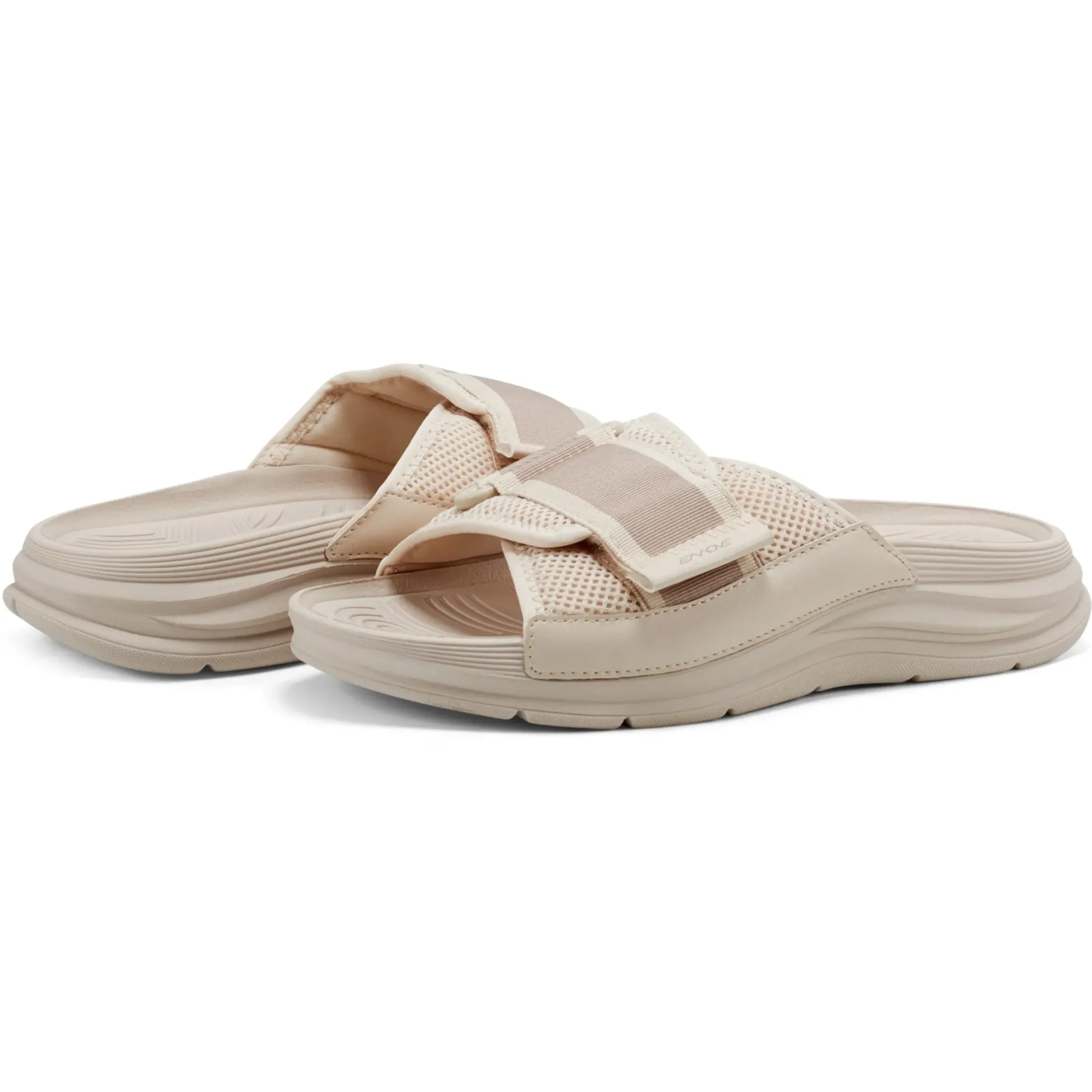Sport|eMove>Easy Spirit Denise Austin Rejoov Slide Sandals Light Natural