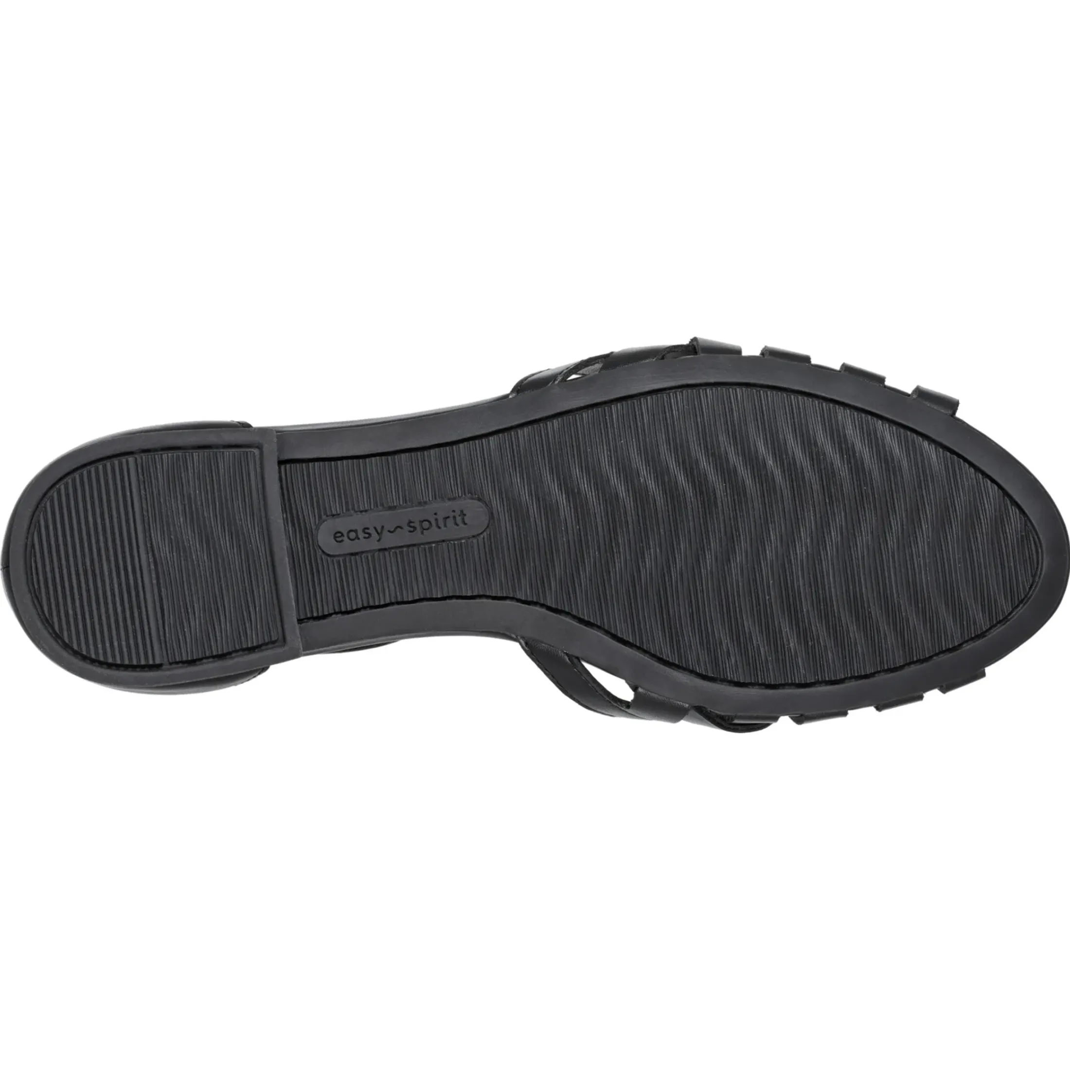 Casual|Sandals>Easy Spirit Dorothy Flat Sandals Black