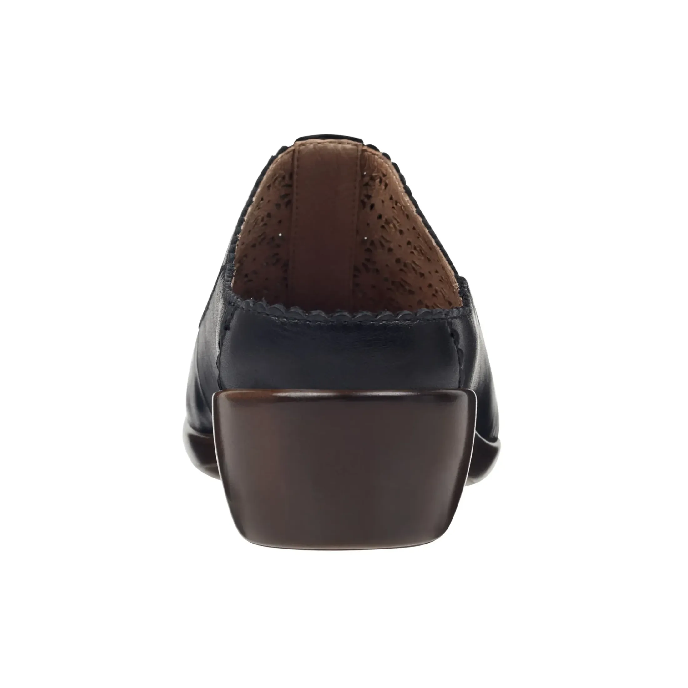Mules|Mules>Easy Spirit Dusk Mule Clogs Black Leather