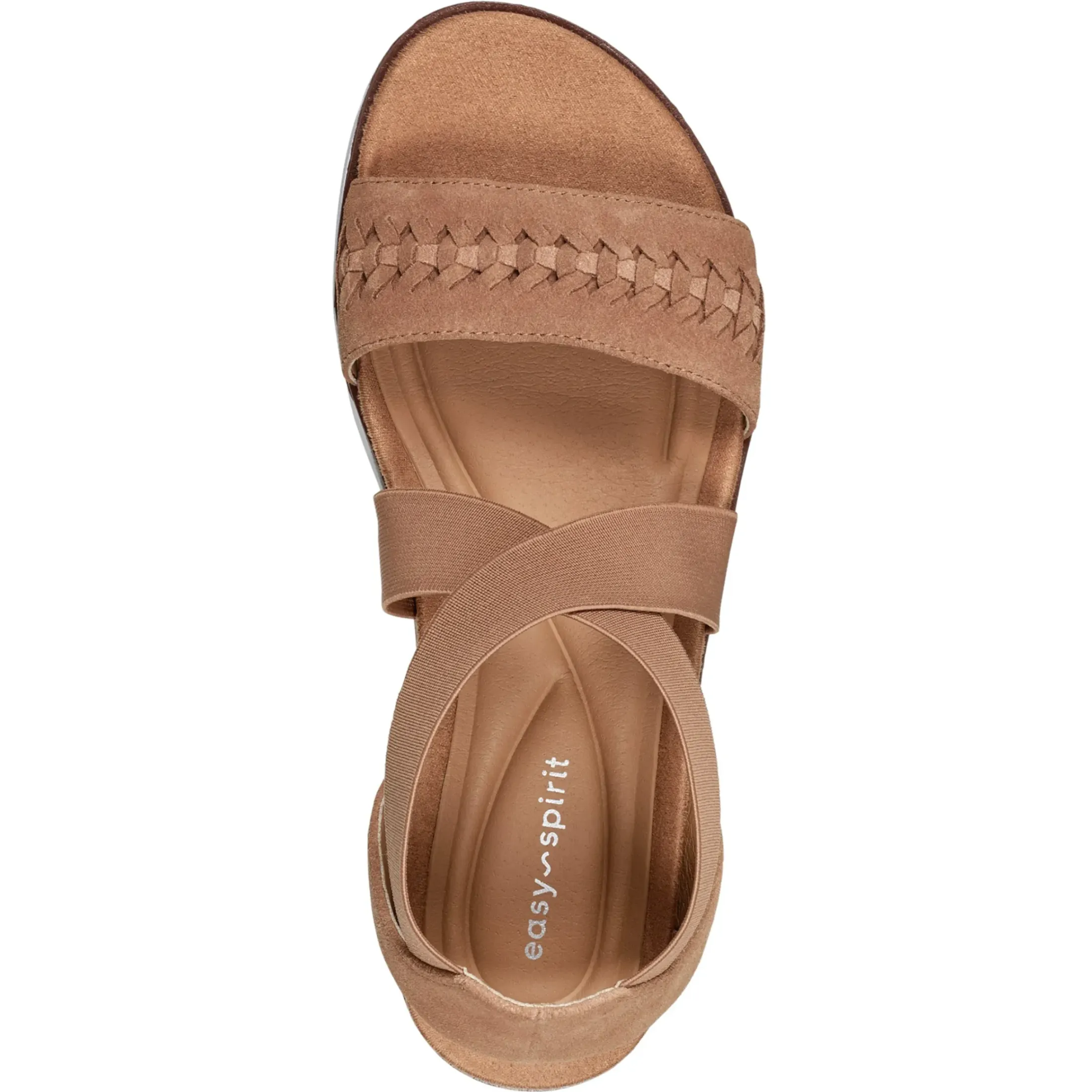Casual|Flats>Easy Spirit Earla Casual Sandals Brown