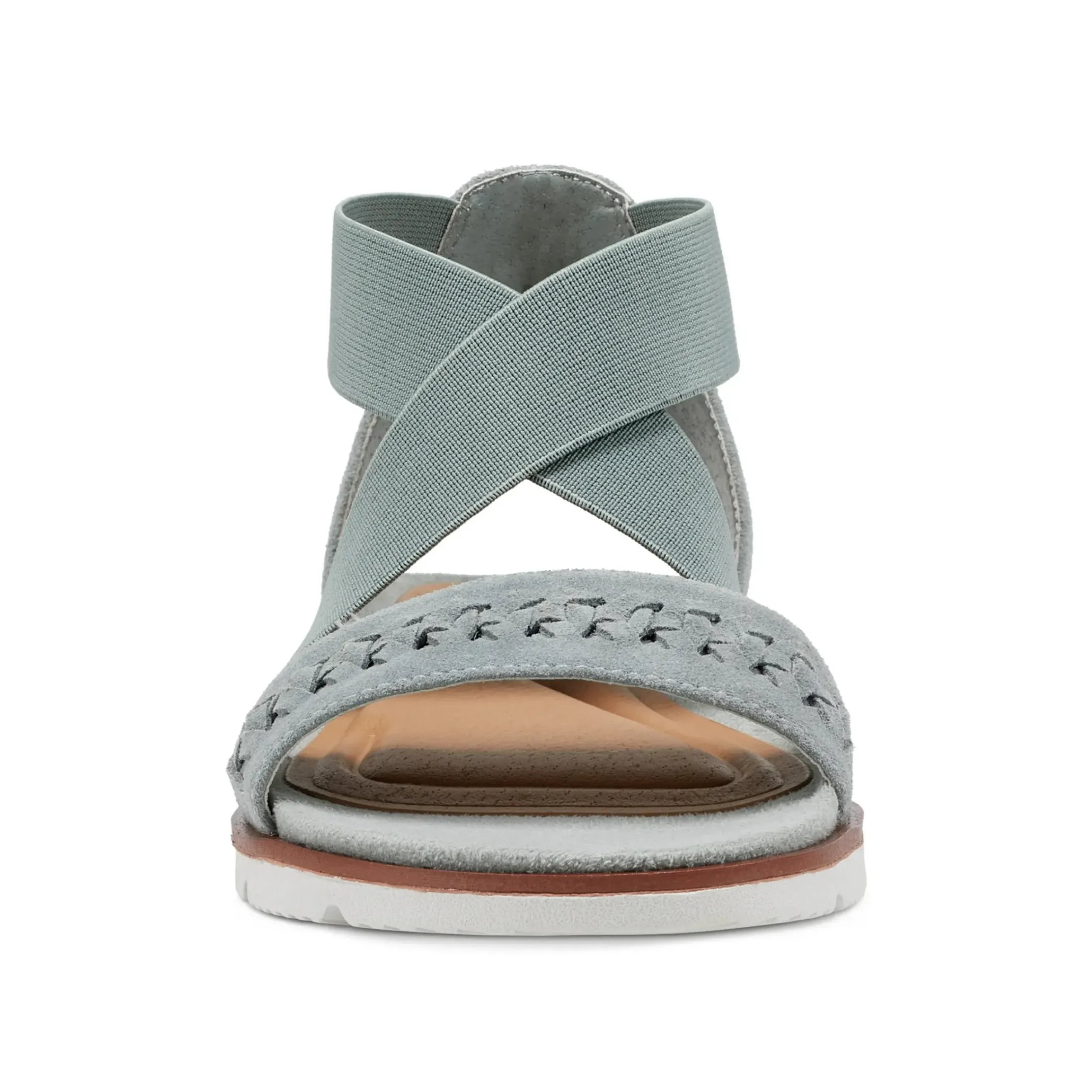 Casual|Flats>Easy Spirit Earla Casual Sandals Light Blue