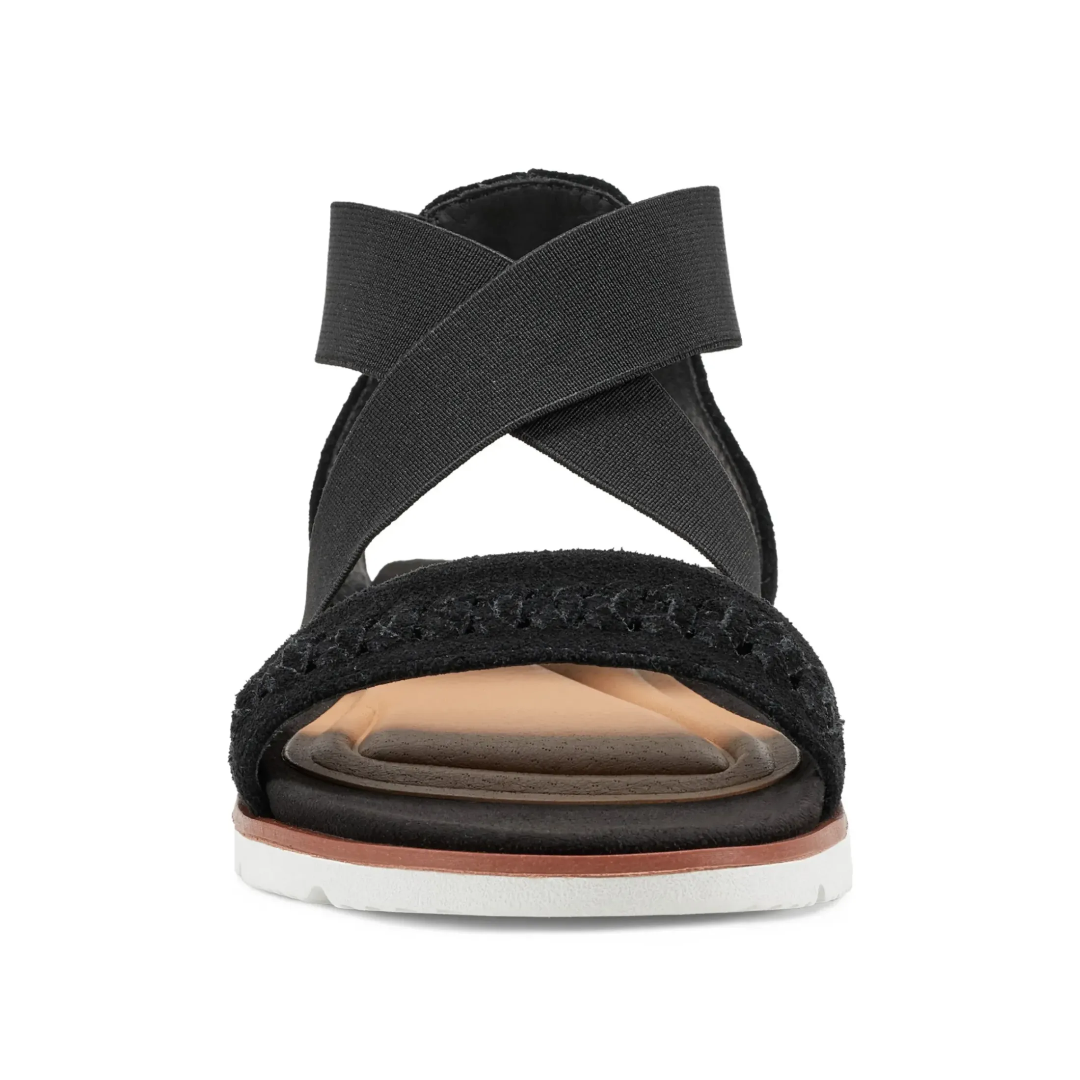 Casual|Flats>Easy Spirit Earla Casual Sandals Black