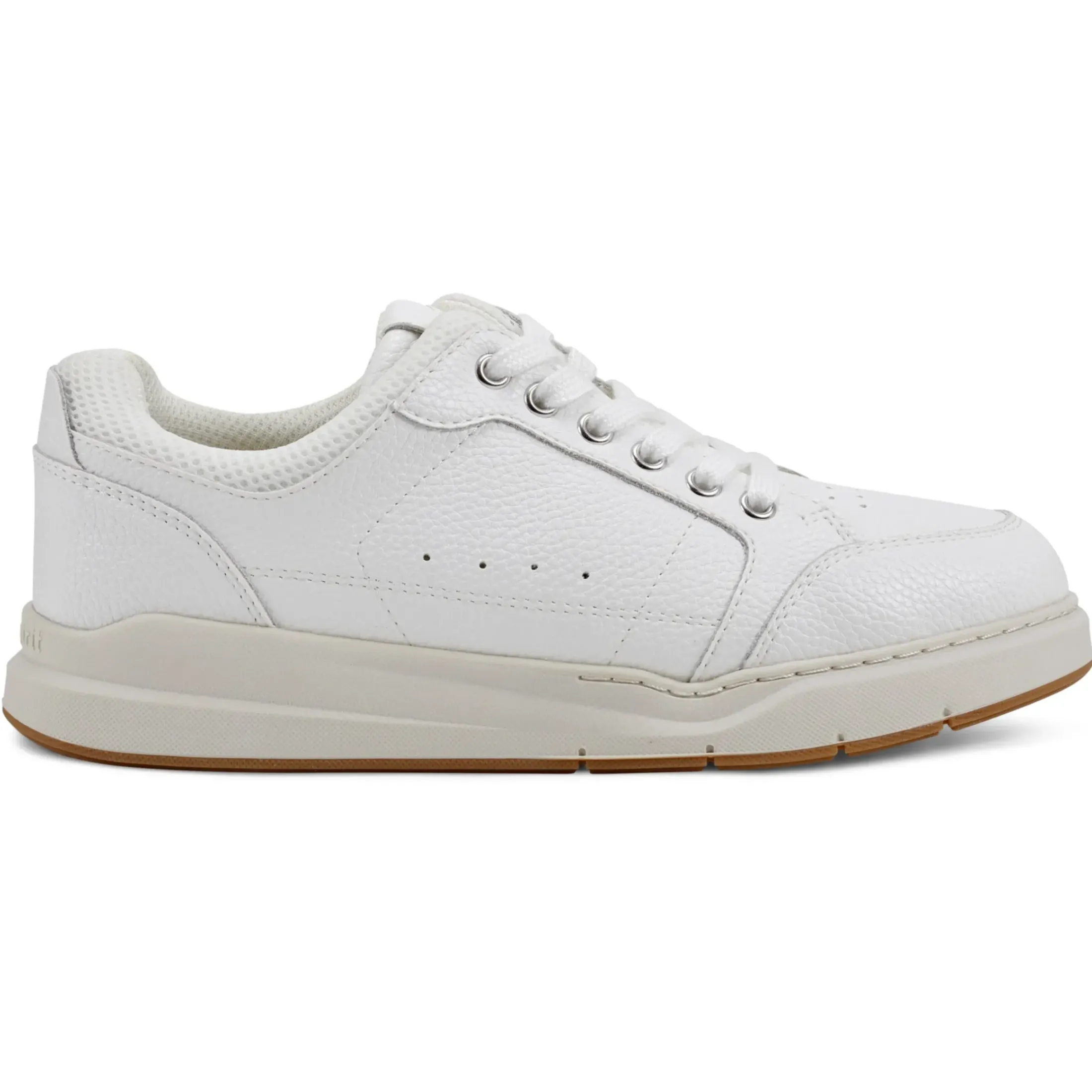 Sneakers|Sneakers>Easy Spirit x Denise Austin Dilli Lace-up Court Sneakers White Leather Neutral