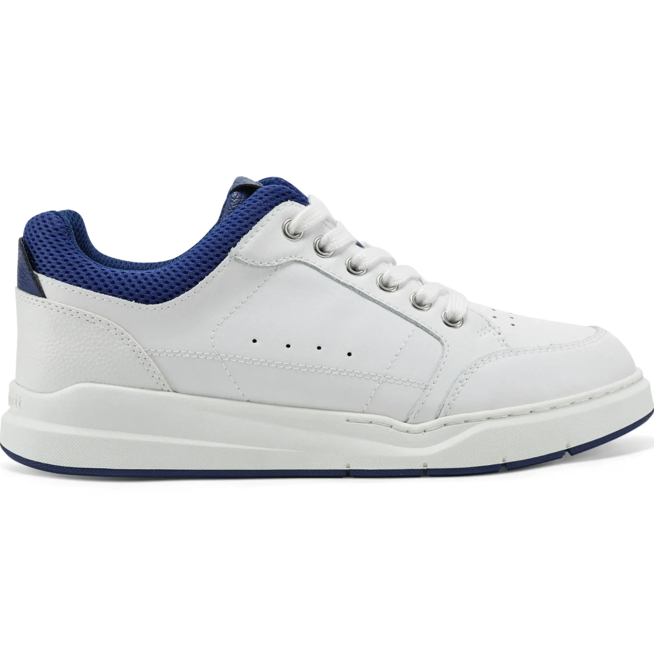 Sneakers|Sneakers>Easy Spirit x Denise Austin Dilli Lace-up Court Sneakers White Leather