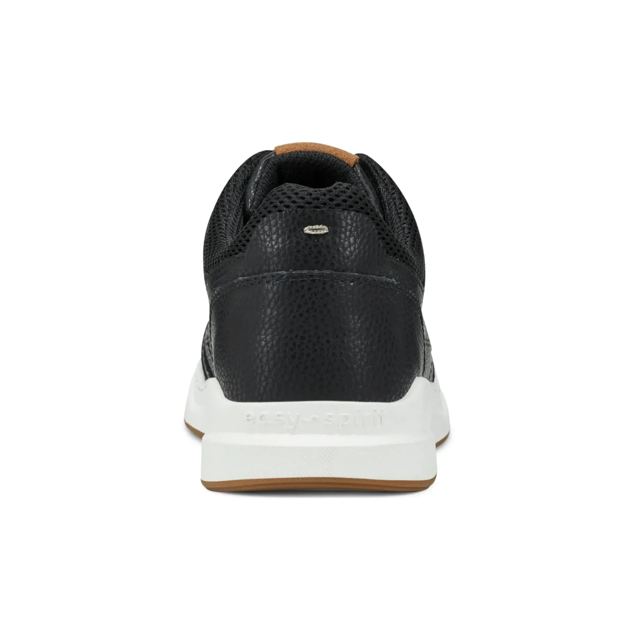 Sneakers|Sneakers>Easy Spirit x Denise Austin Dilli Lace-up Court Sneakers Black Leather
