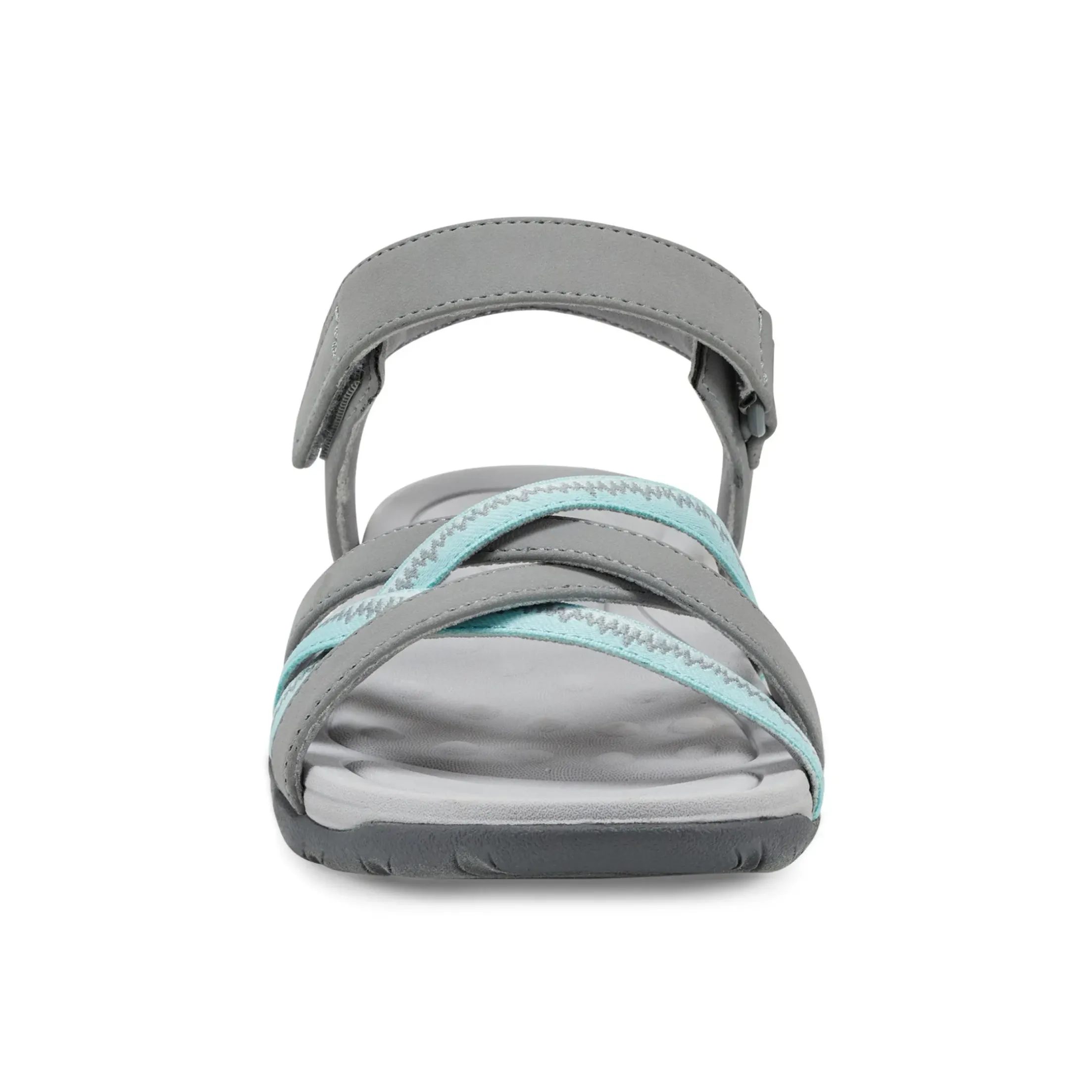 Sport|Explore24>Easy Spirit Edine Flat Sandals Grey/Blue Glass