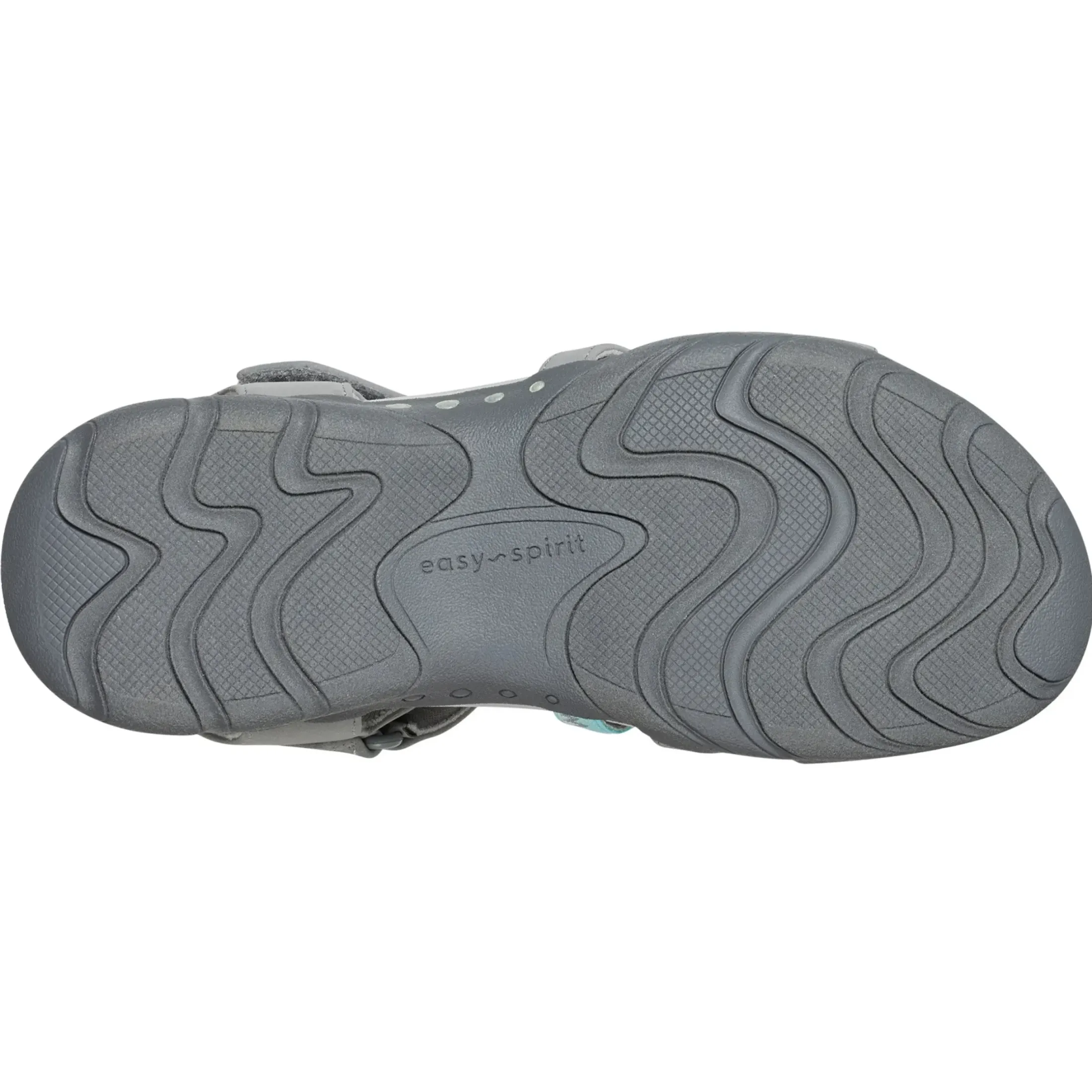 Sport|Explore24>Easy Spirit Edine Flat Sandals Grey/Blue Glass