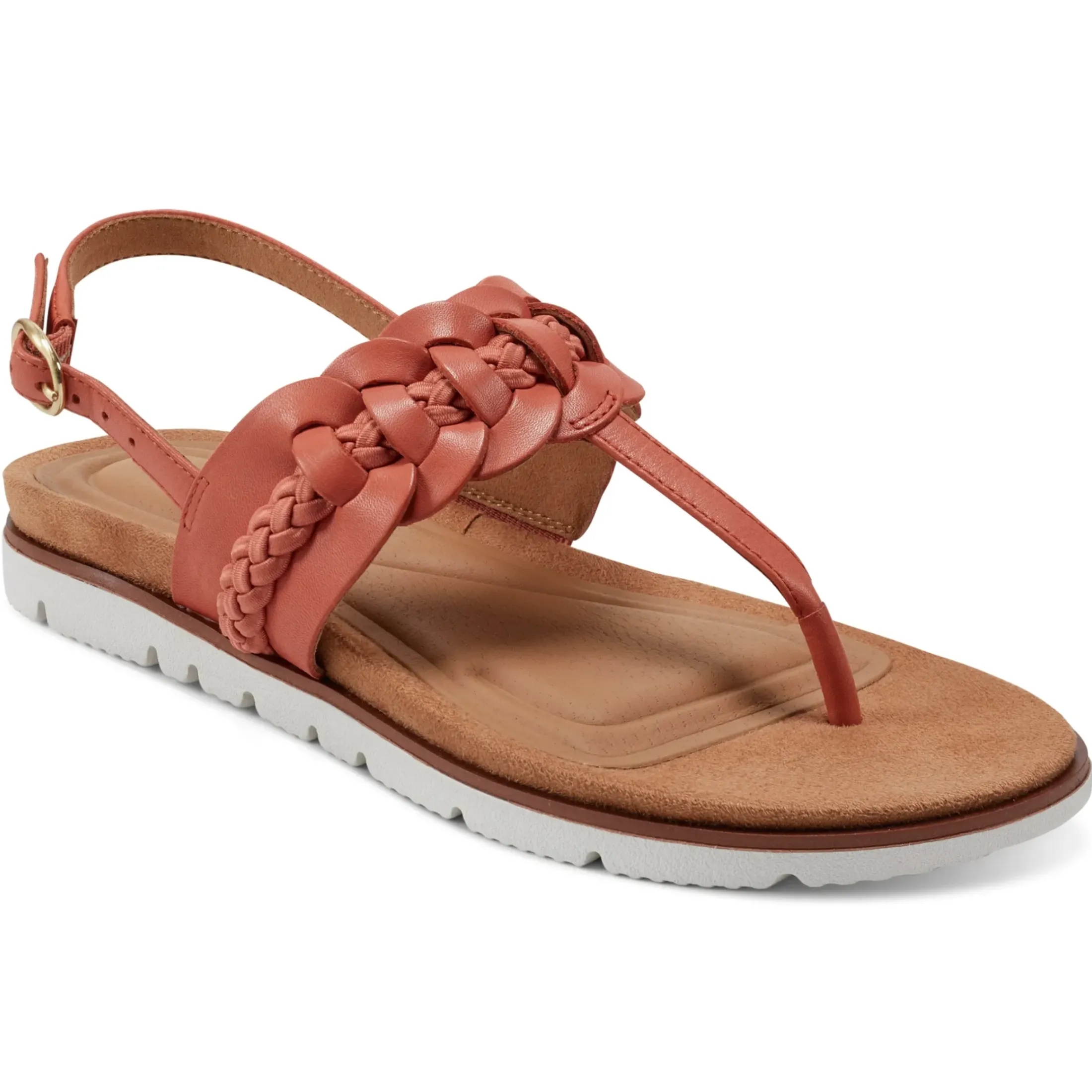 Casual|Flats>Easy Spirit Elaine Flat Sandals Orange