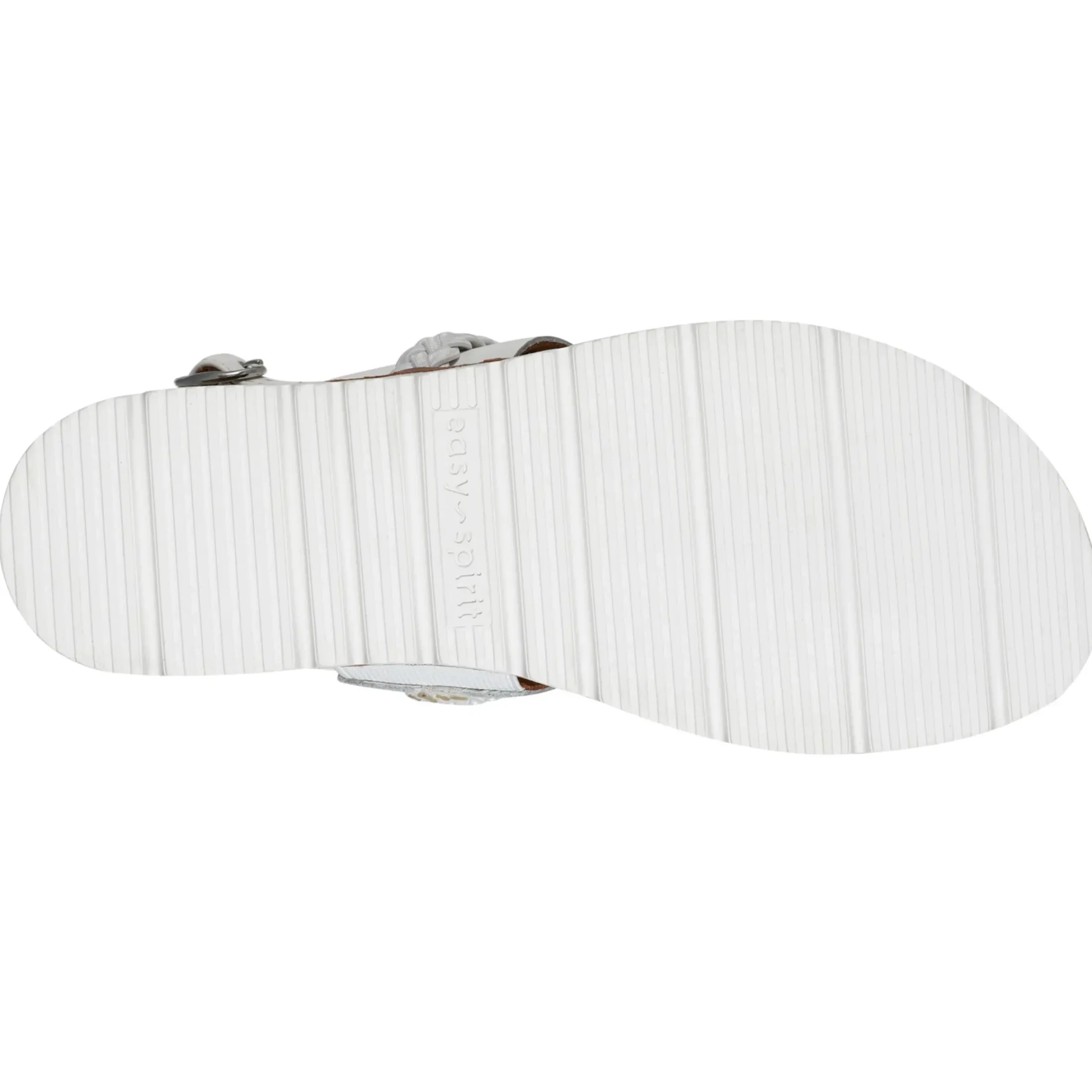 Casual|Flats>Easy Spirit Elaine Flat Sandals White