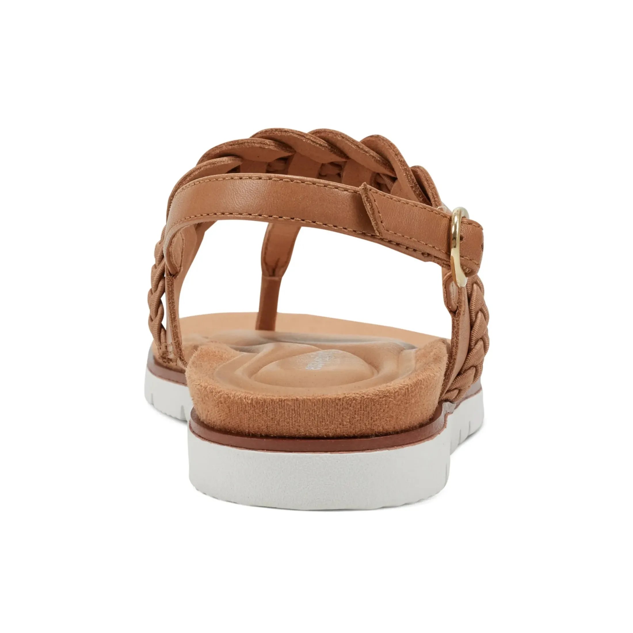 Casual|Flats>Easy Spirit Elaine Flat Sandals Almond Brown