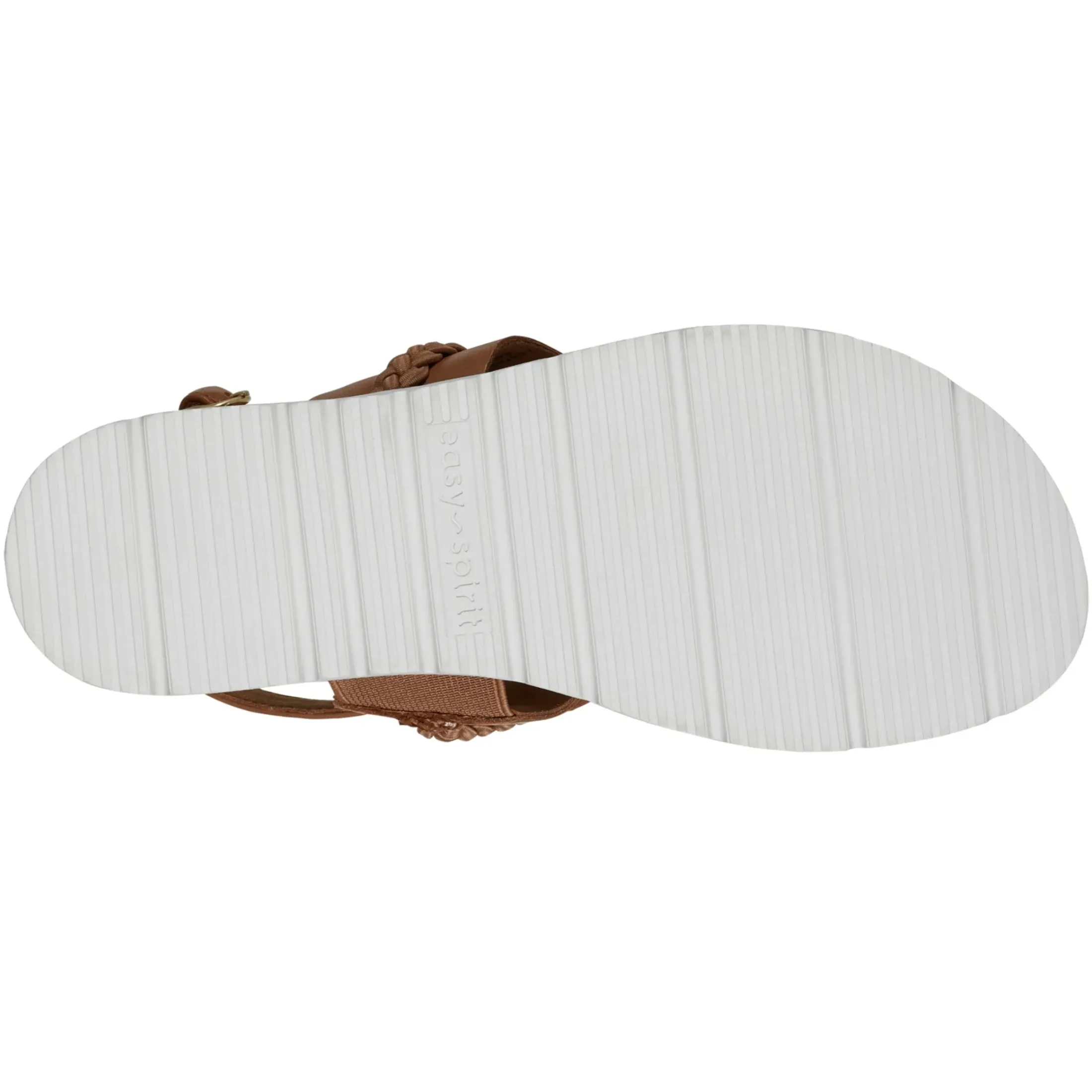 Casual|Flats>Easy Spirit Elaine Flat Sandals Almond Brown
