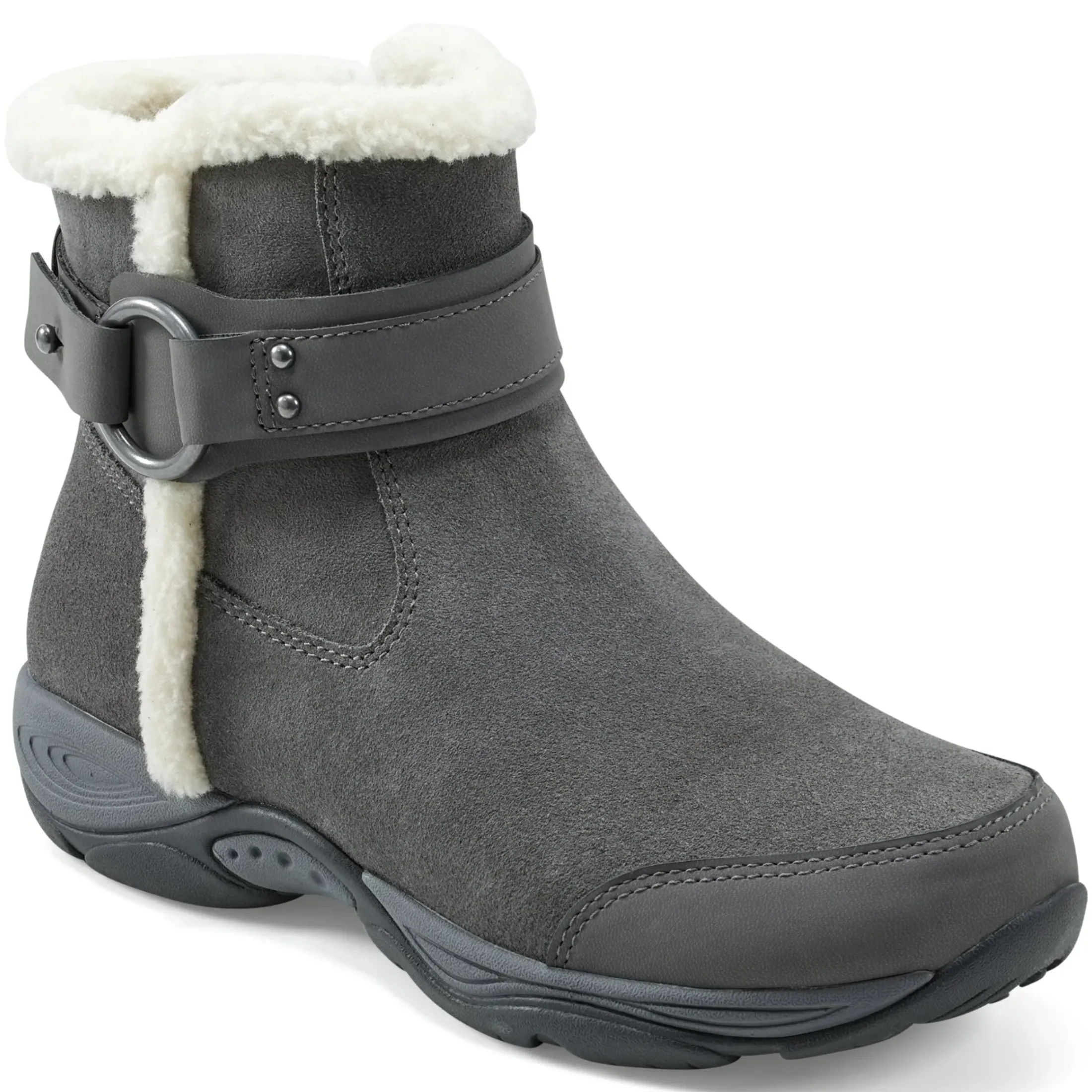 Explore24|Explore24>Easy Spirit Elinor Cold Weather Booties Grey Suede