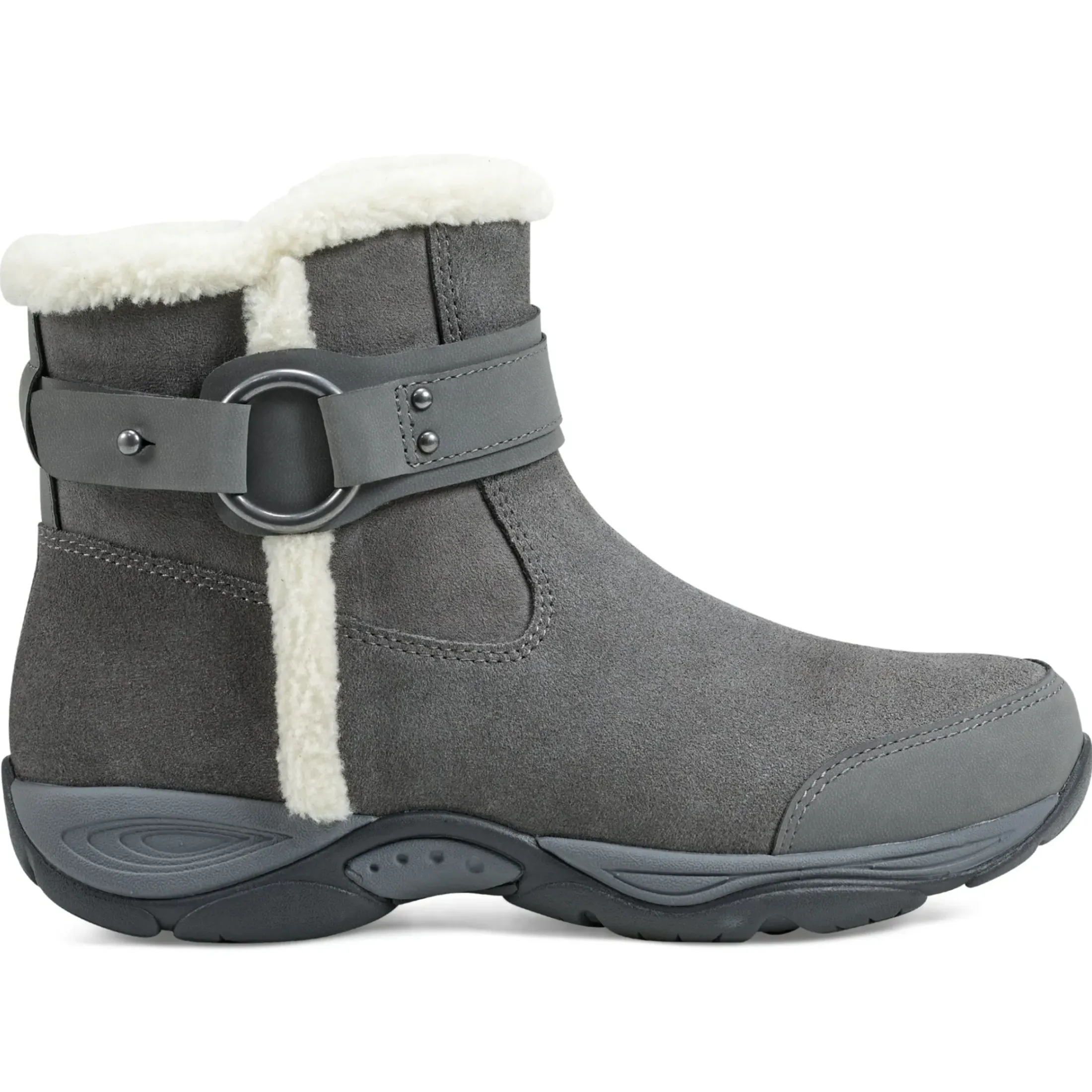 Explore24|Explore24>Easy Spirit Elinor Cold Weather Booties Grey Suede