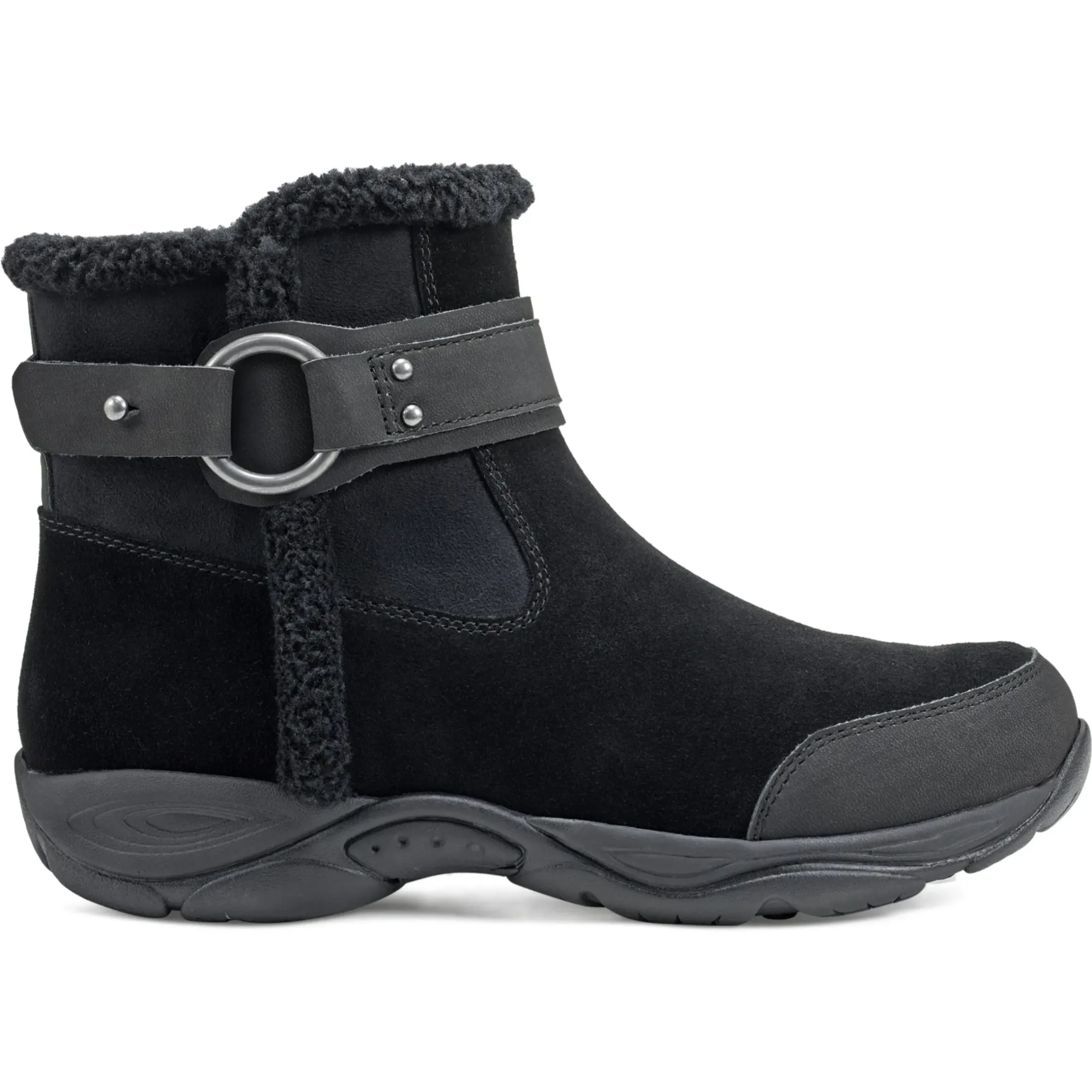 Explore24|Explore24>Easy Spirit Elinor Cold Weather Booties Black Suede