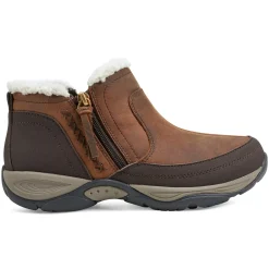 Explore24|Explore24>Easy Spirit Epic Cold Weather Booties Medium Brown Leather