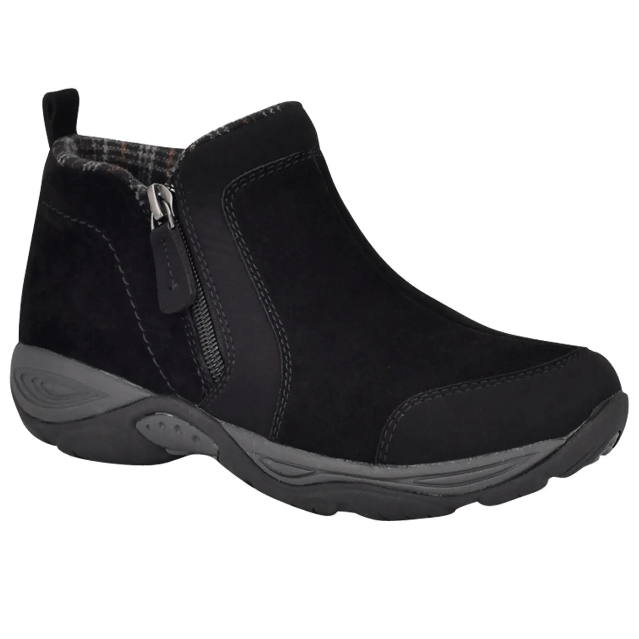 Explore24|Explore24>Easy Spirit Evony Casual Booties Black Suede
